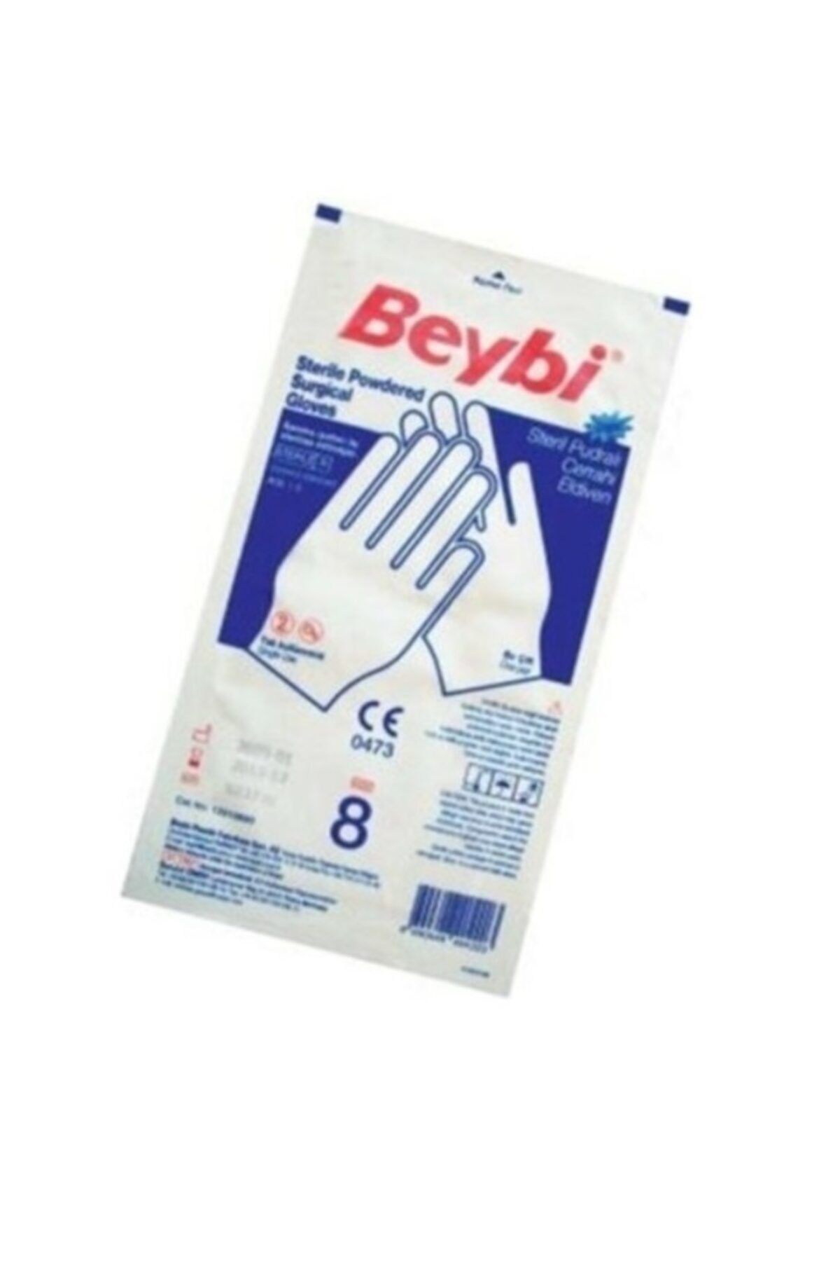 Beybi Eldiven Steril Cerrahi No 8