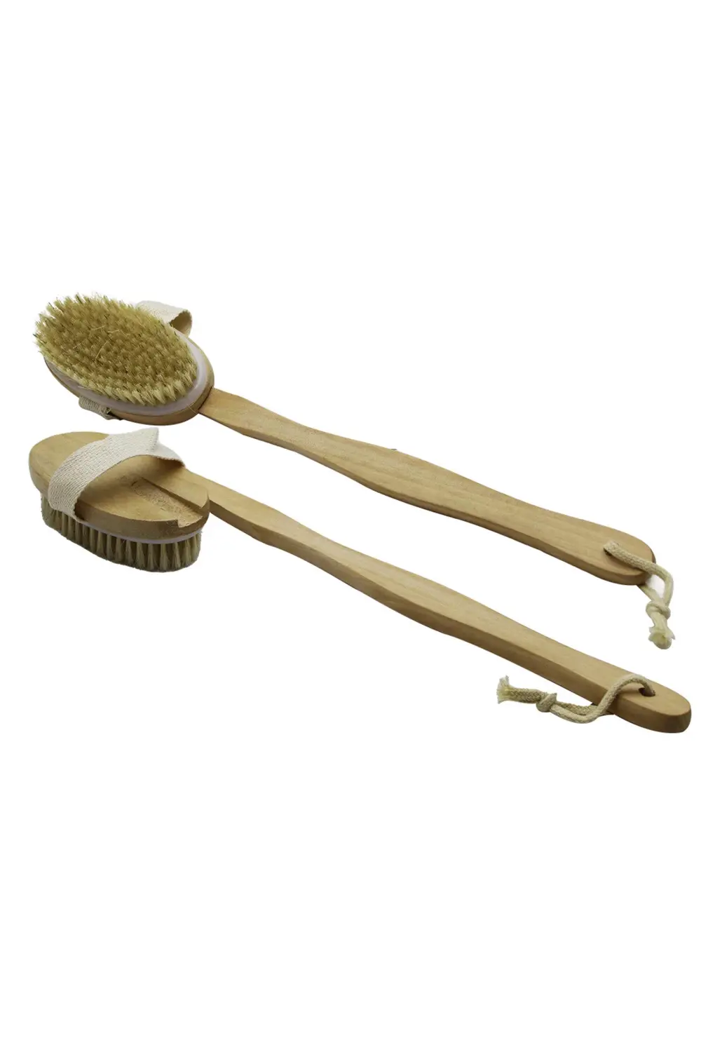 ELE GEÇMELİ - SAPLI AHŞAP SIRT KESESİ DUŞ FIRÇASI LİFİ GO50601963