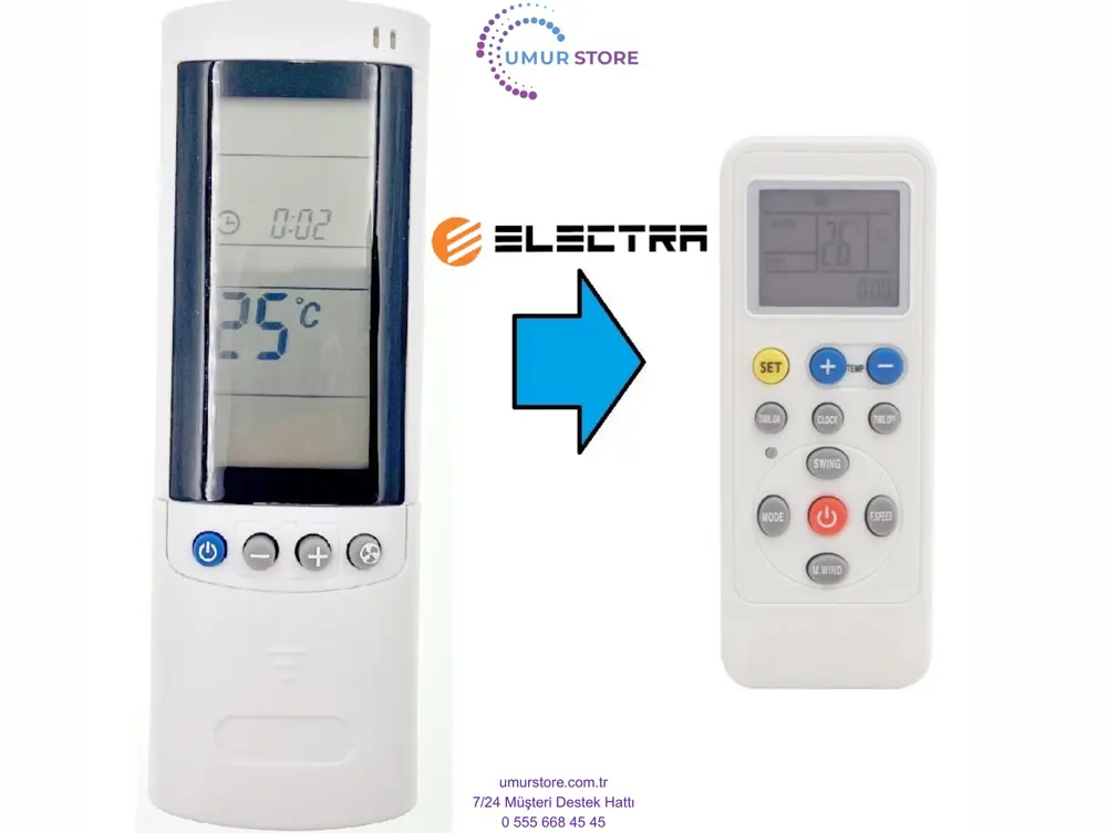 Electra ELSI-JHD024-N11 Klima Kumandası Electra ELSI-JHD024-N11 Klima Kumandası
