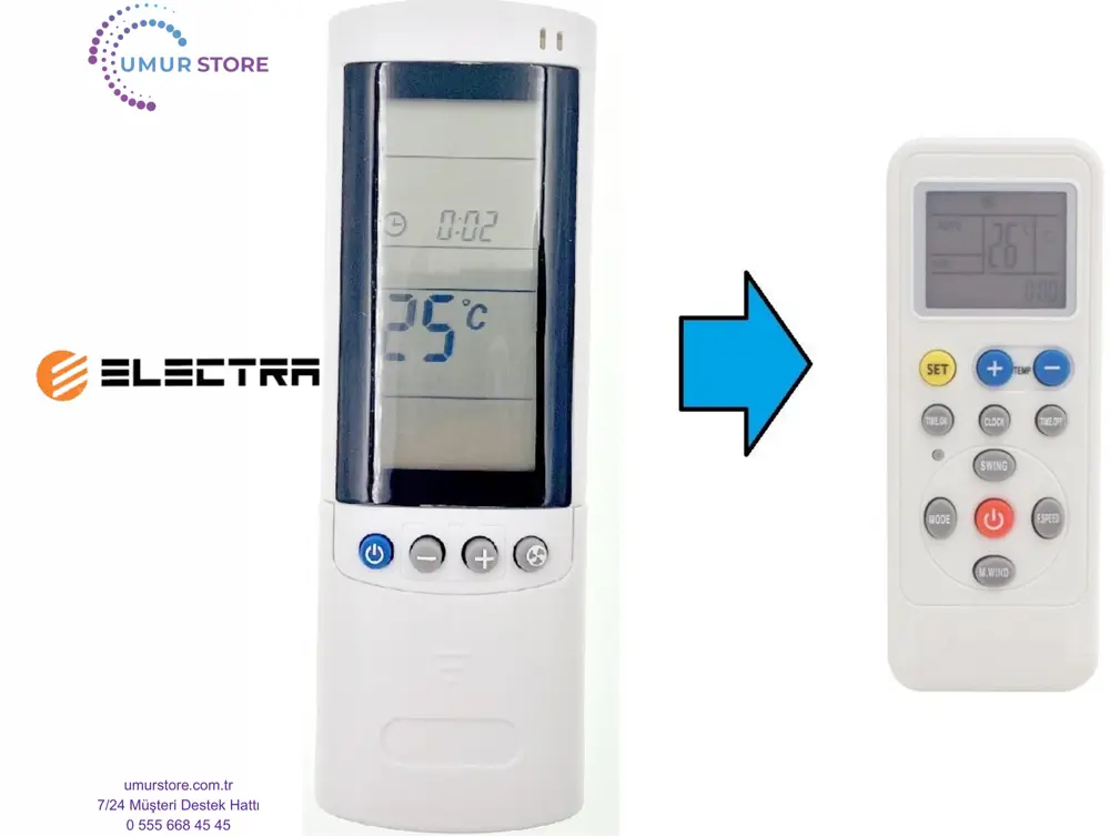 Electra RC-08 Klima Kumandası