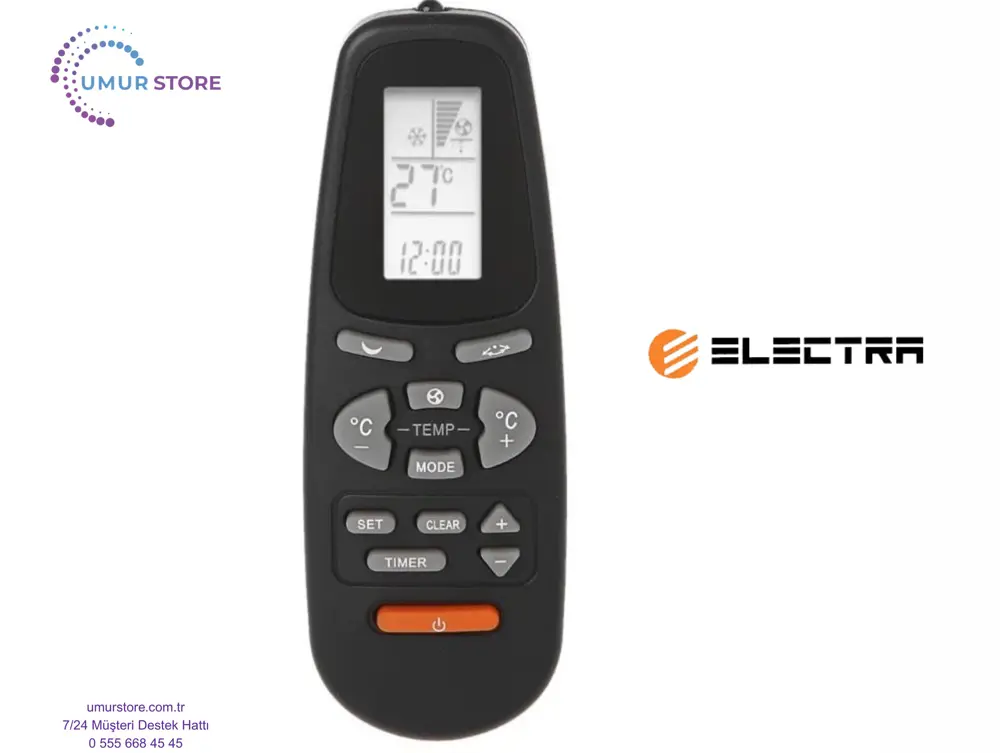 Electra WMZ 9 RC Klima Kumandası Electra WMZ 9 RC Klima Kumandası