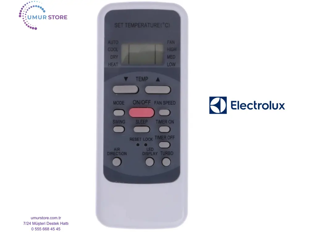 Electrolux EX18HE2WI Klima Kumandası