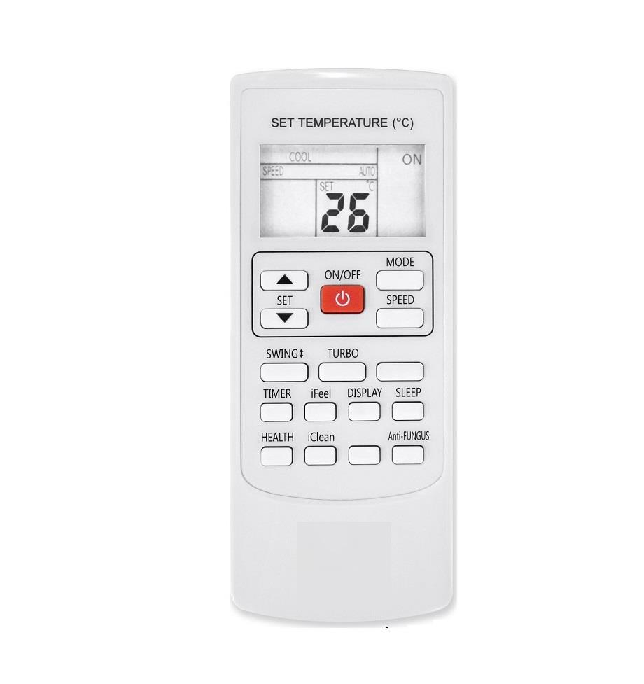 Electrolux EXP26U538CW İle Uyumlu Mobil Portatif Klima Kumandası