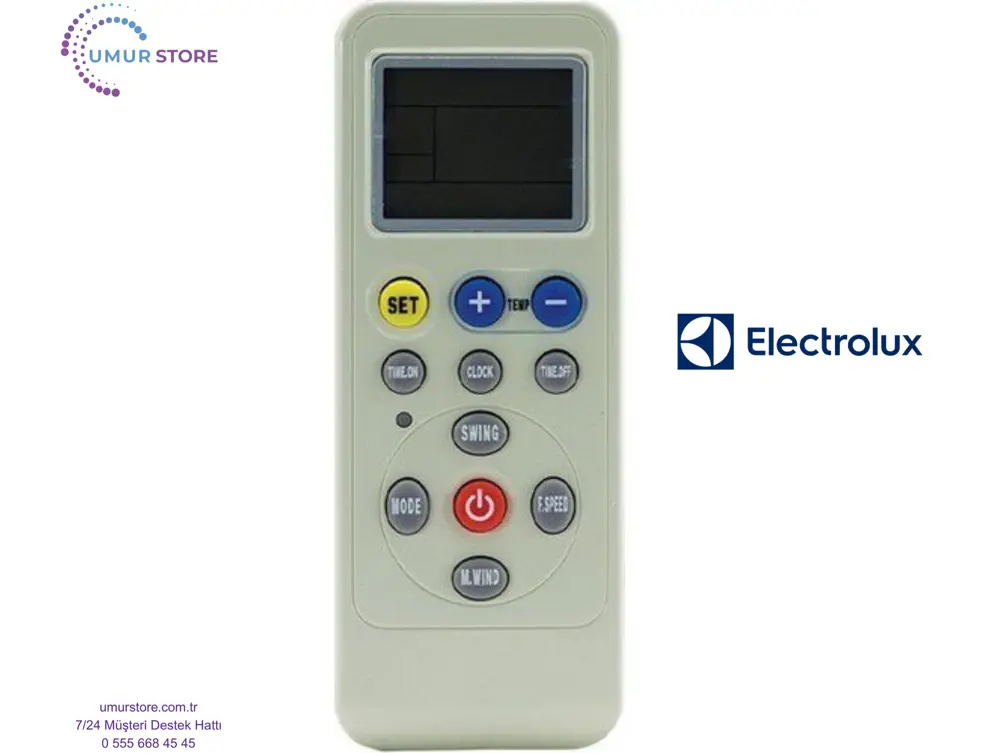 Electrolux Klimalar İçin Ayarlanabilen Akıllı Klima Kumandası Electrolux Klimalar İçin Ayarlanabilen Akıllı Klima Kumandası