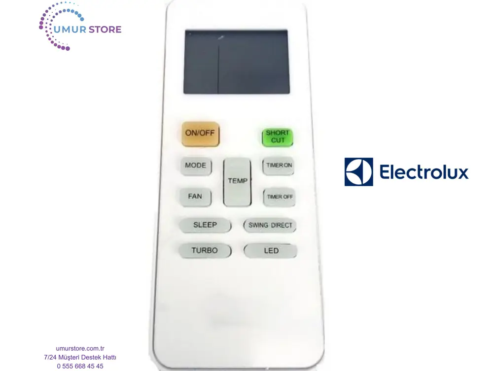 Electrolux RG01/BGEF-ELBR Uyumlu Klima Kumandası Electrolux RG01/BGEF-ELBR Uyumlu Klima Kumandası