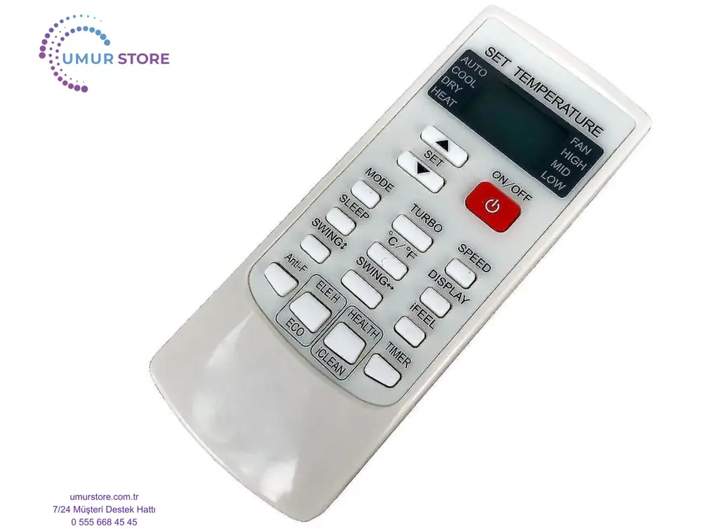 Electrolux YKR-H/531E Uyumlu Klima Kumandası