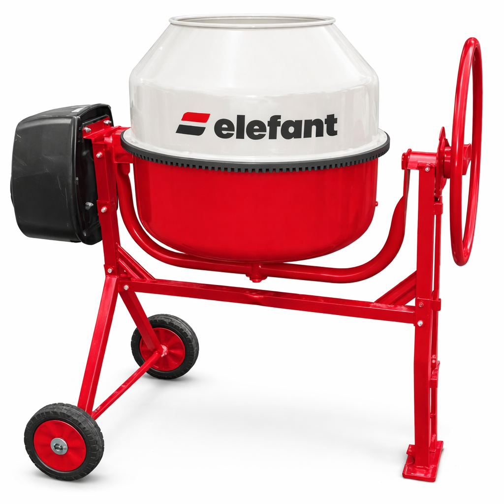 Elefant 220 L Betoniyer Harç Karma Makinası Karıştırıcı