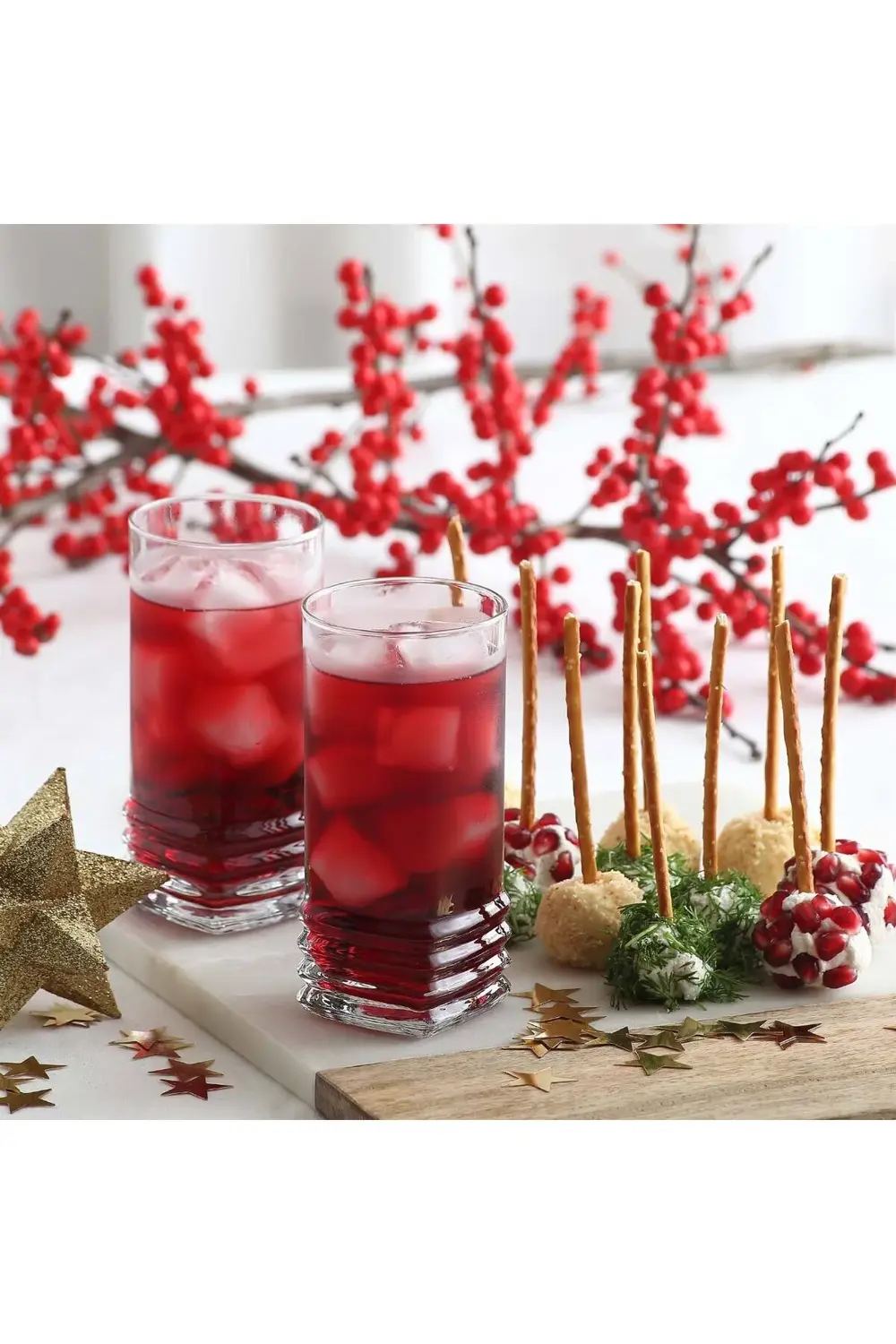 Elegan Cam Meşrubat Bardağı 6'lı 335 ml (Su/Limonata/Kokteyl/Soğu