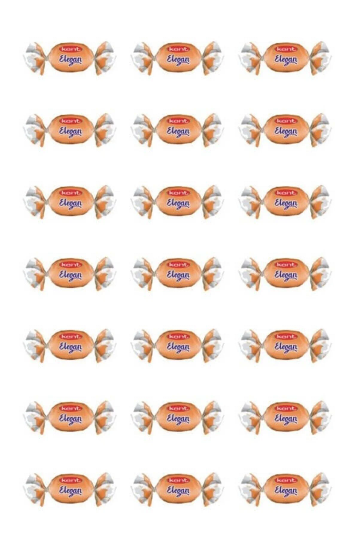 Elegan Portakal Dolgulu 750 Gr- Ikramlık Şeker