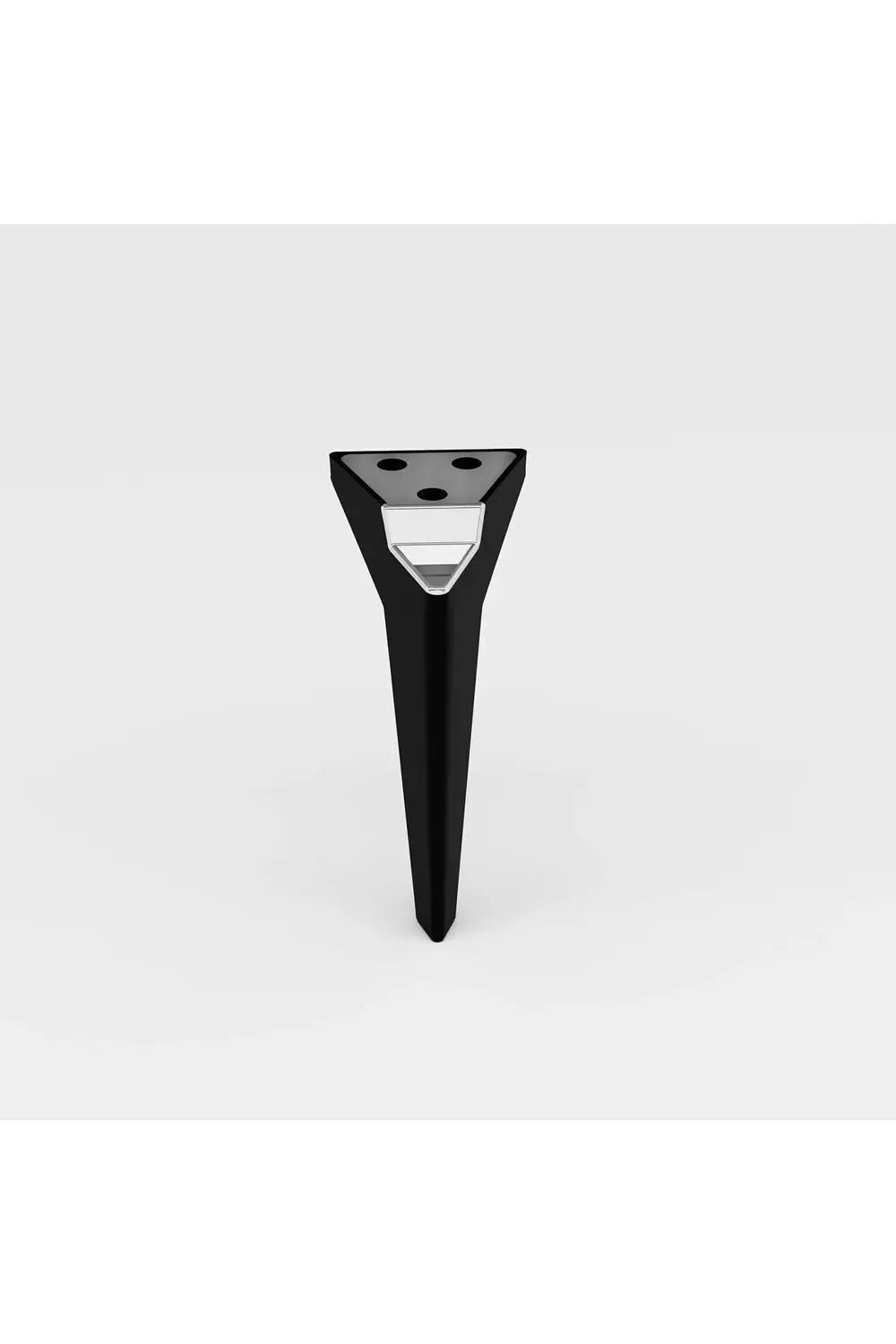 Elegance 19 Cm Sehpa,tv Ünitesi Mobilya Ayağı ( 5 Adet) Siyah-güm