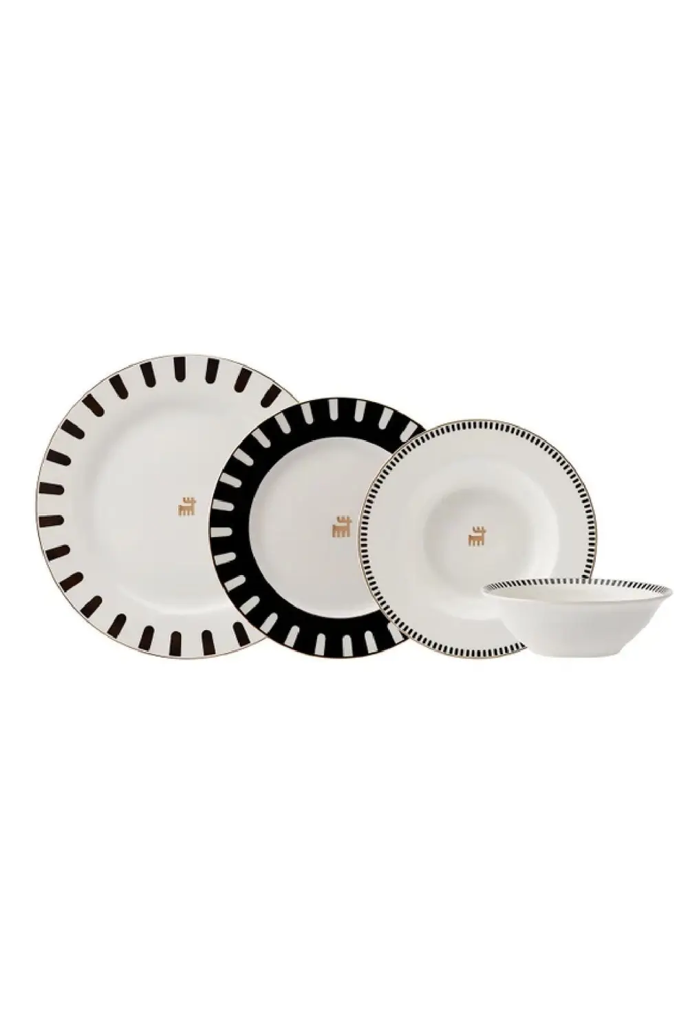 Elegance Bone 50.Yıl İmza Koleksiyonu Kore 24 Parça 6 Kişilik Yem