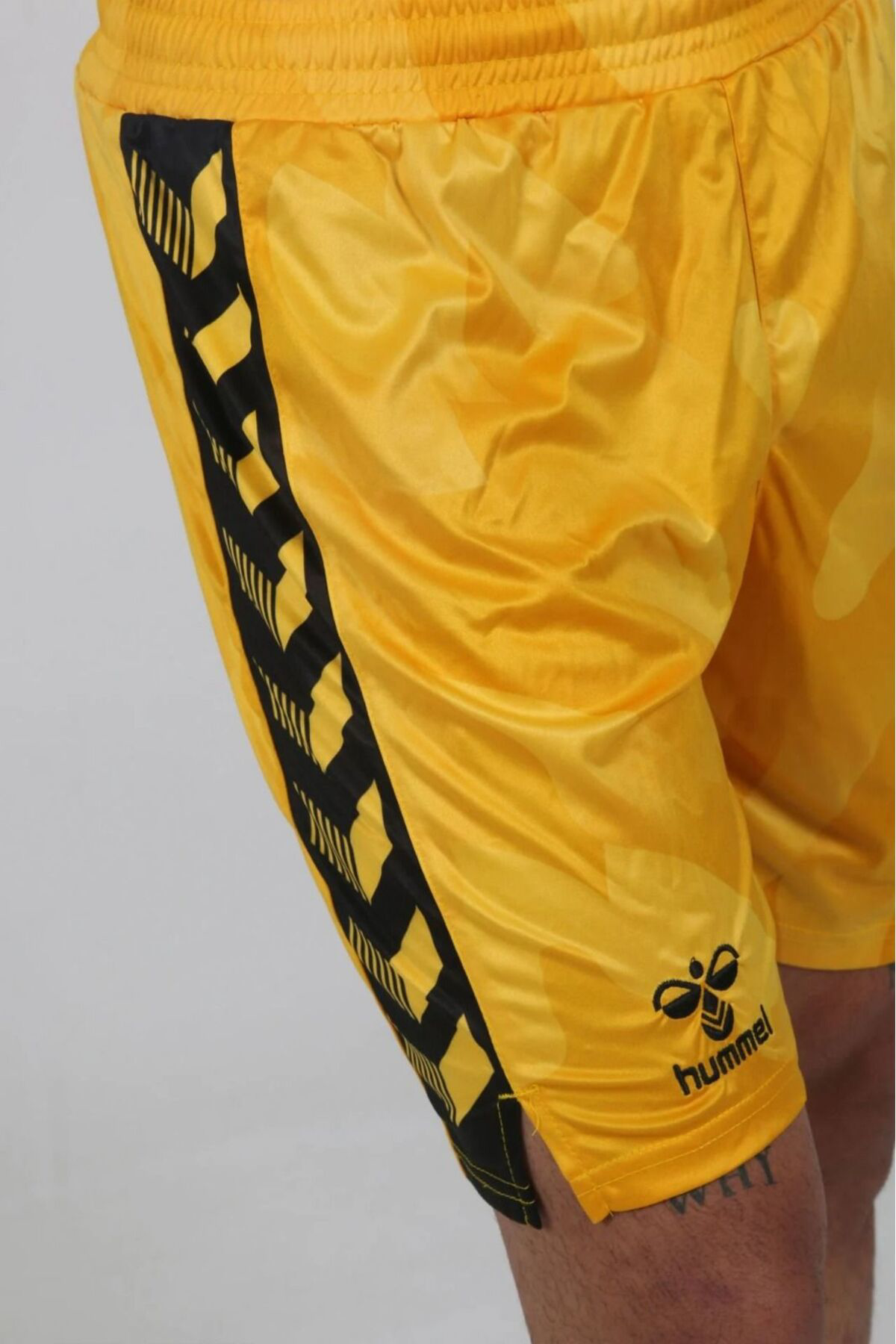 Hummel Elegance Kaleci Şort Sarı-S