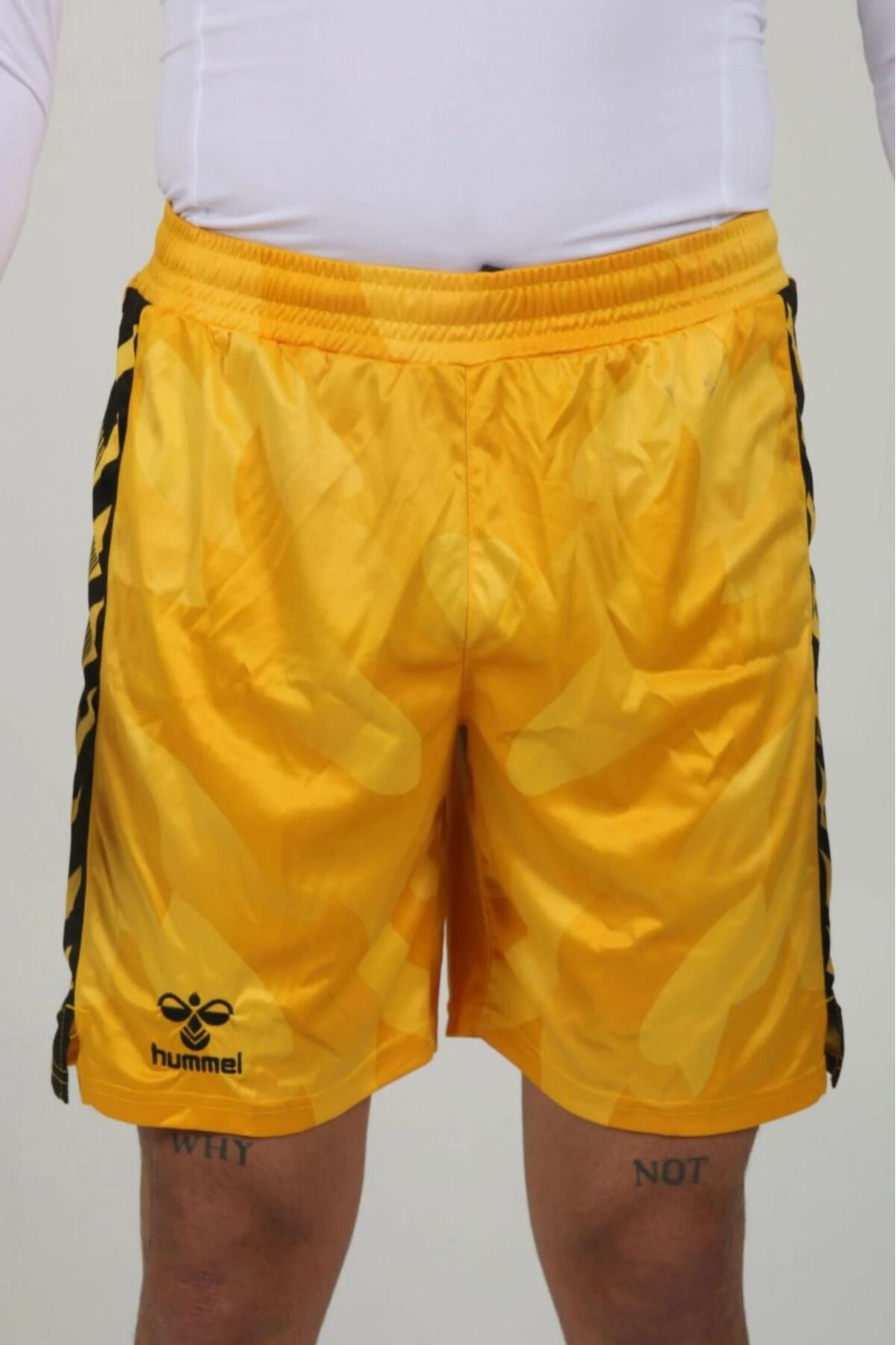 Hummel Elegance Kaleci Şort Sarı-S