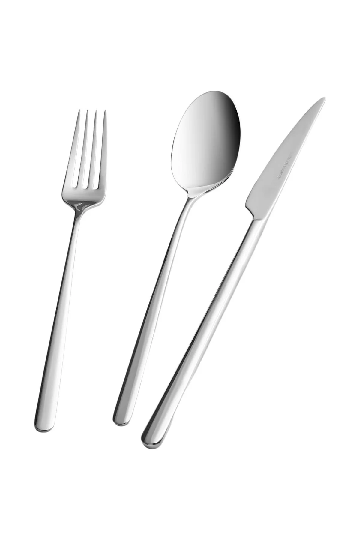 Elegance New Boreas Platin 12 Kişilik 84 Parça Çatal Kaşık Bıçak 