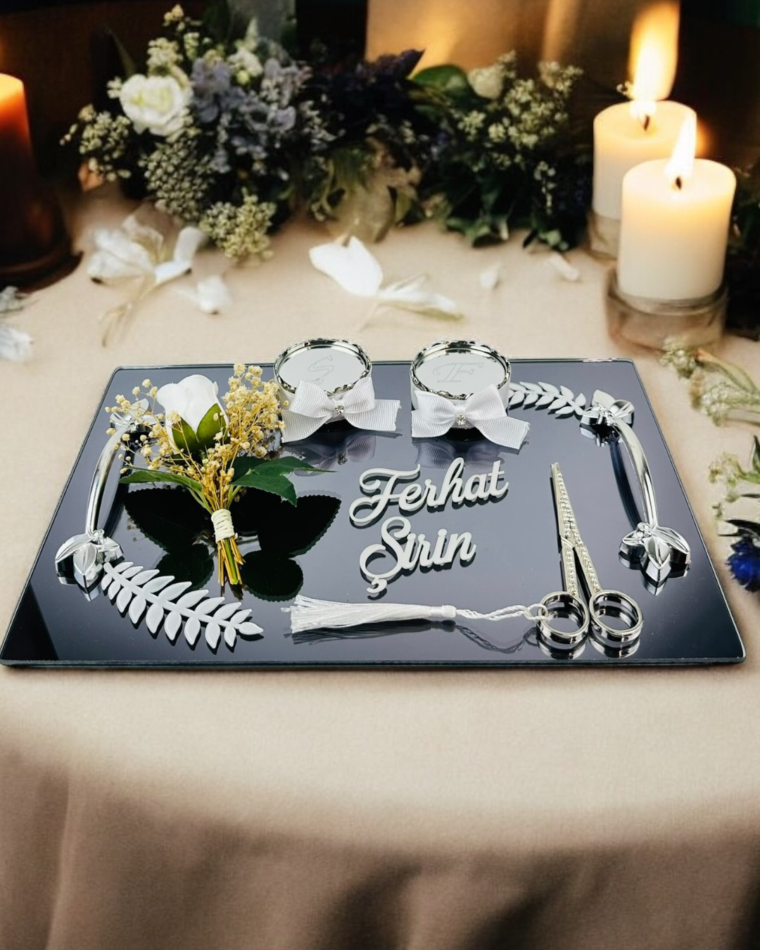 Elegance Nişan Tepsisi ve Söz Nişan Tepsisi