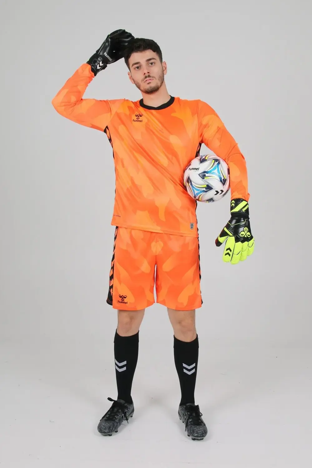 Elegance Profesyonel Kaleci Forması Neon Turuncu