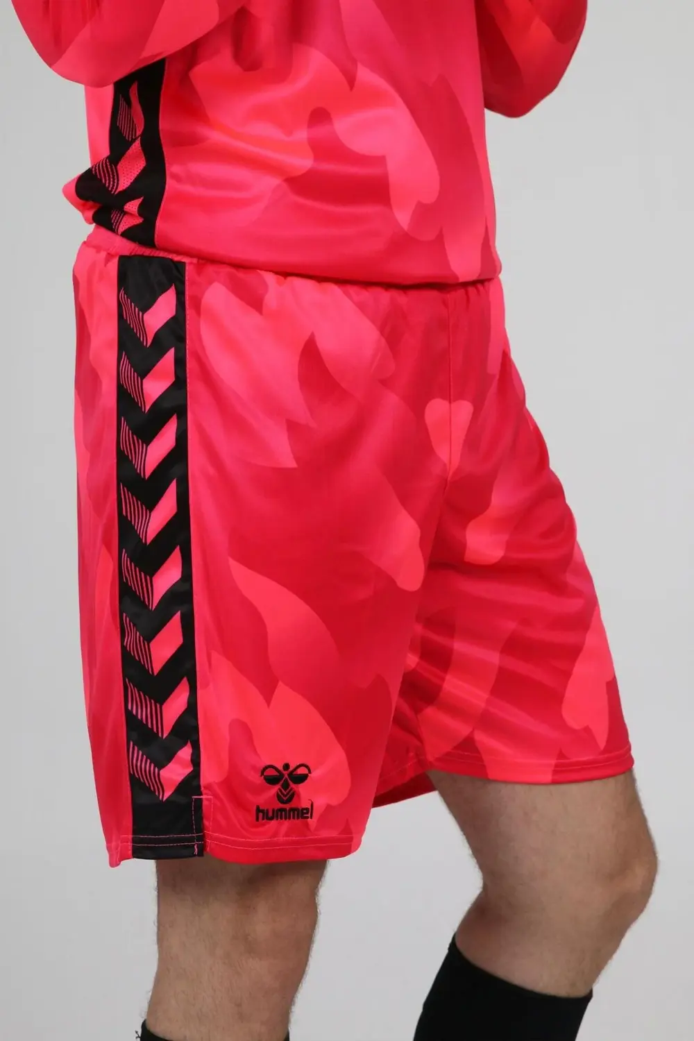 Elegance Profesyonel Kaleci Şortu Nar Çiçeği