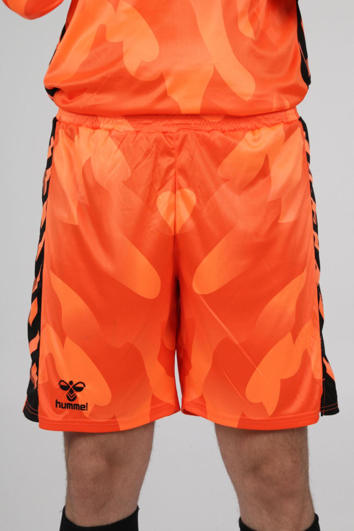 Hummel Elegance Profesyonel Kaleci Şortu Neon Turuncu