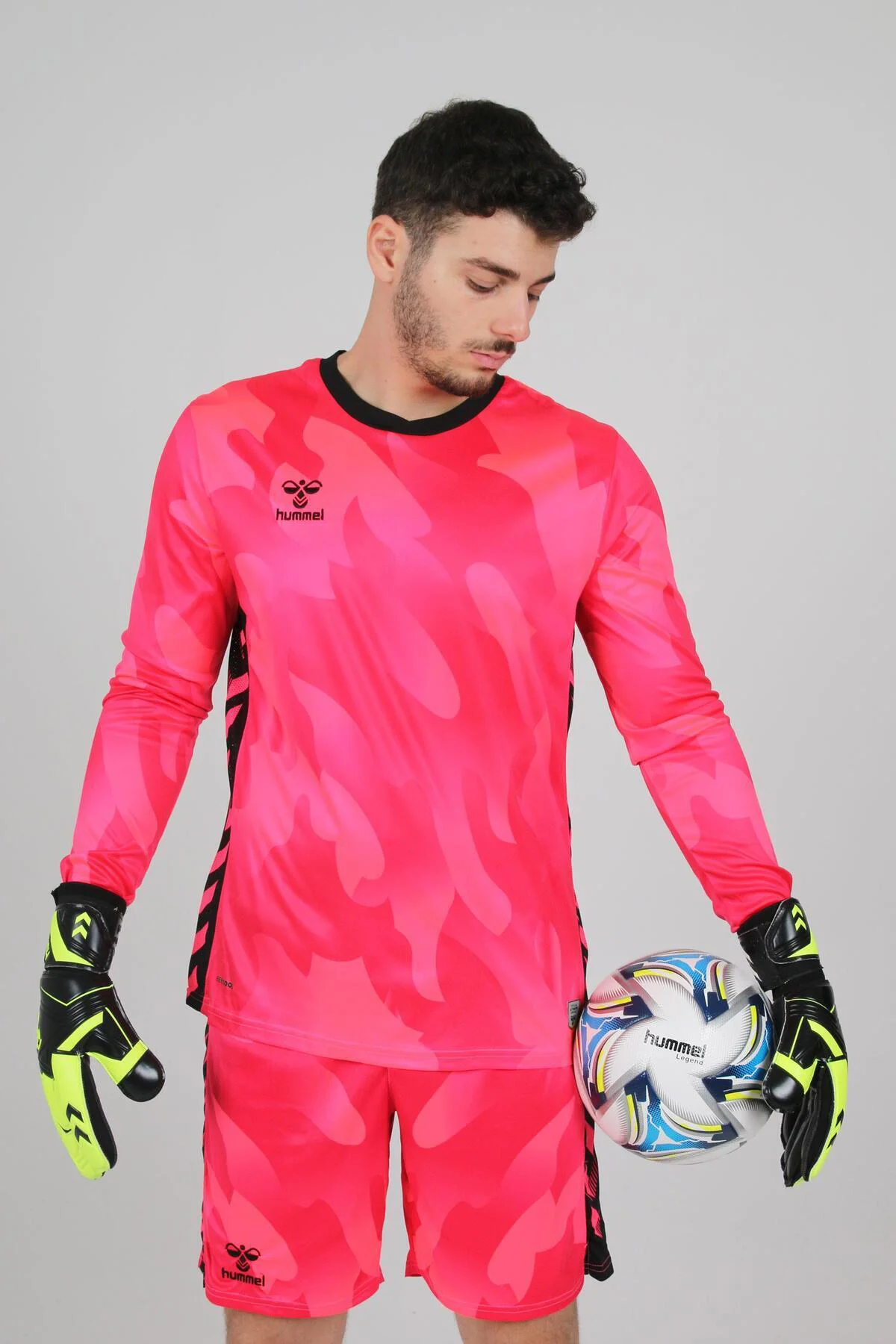 Elegance Profesyonel Kaleci Forması Nar Çiçeği