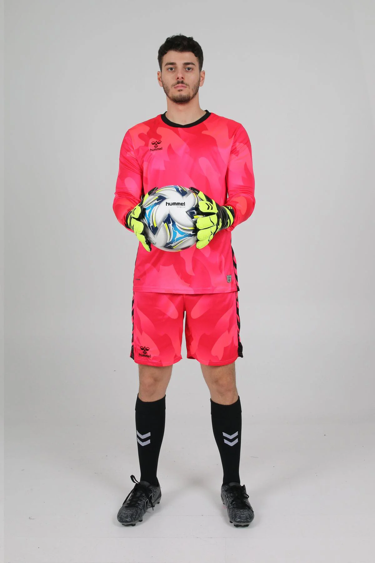 Elegance Profesyonel Kaleci Forması Nar Çiçeği