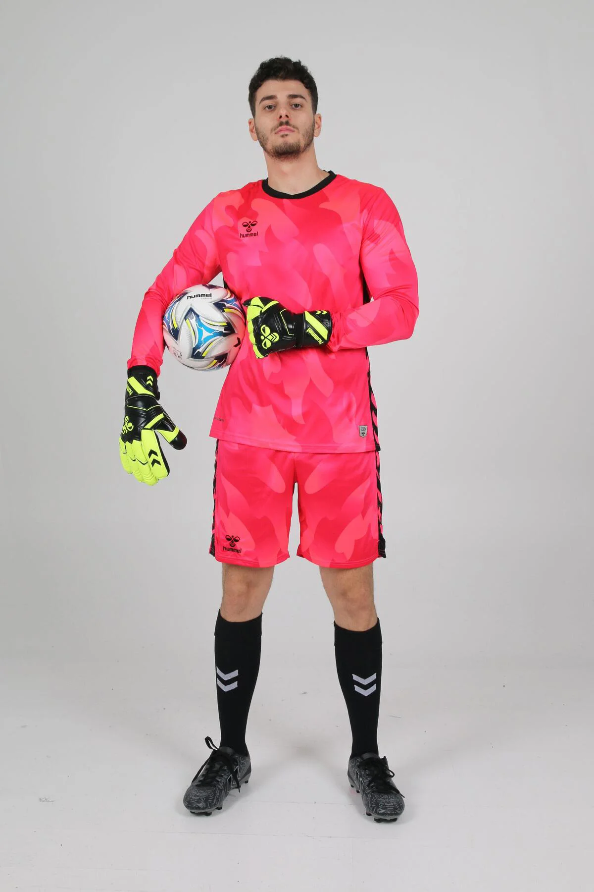 Elegance Profesyonel Kaleci Forması Nar Çiçeği