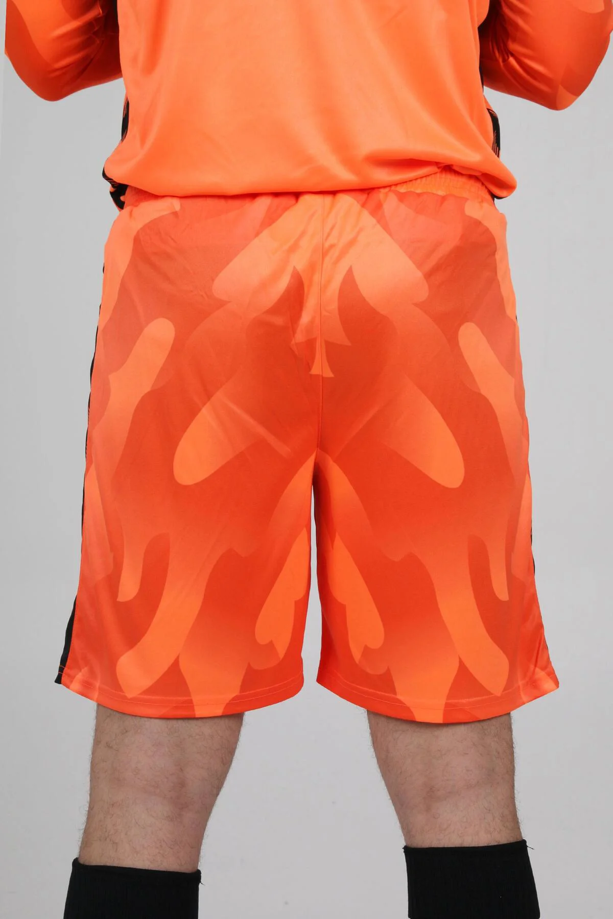 Elegance Profesyonel Kaleci Şortu Neon Turuncu