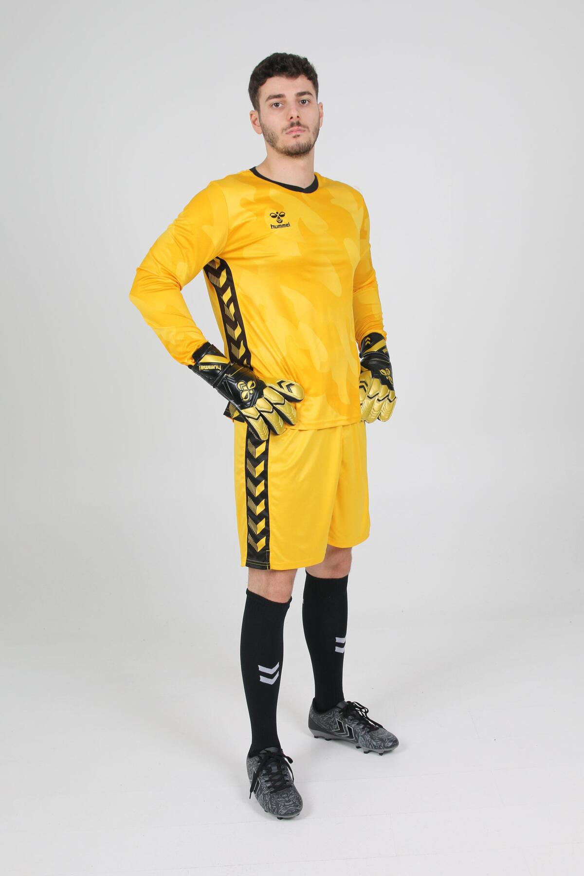 Hummel Elegance Profesyonel Kaleci Forması Sarı