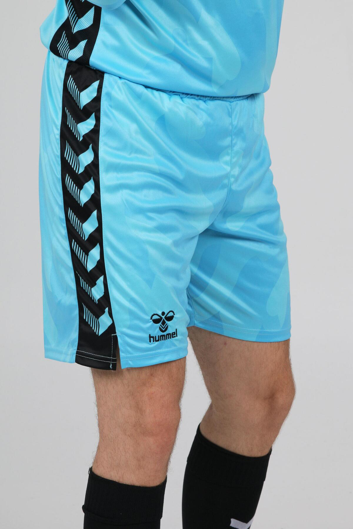 Hummel Elegance Profesyonel Kaleci Şortu Buz Mavi