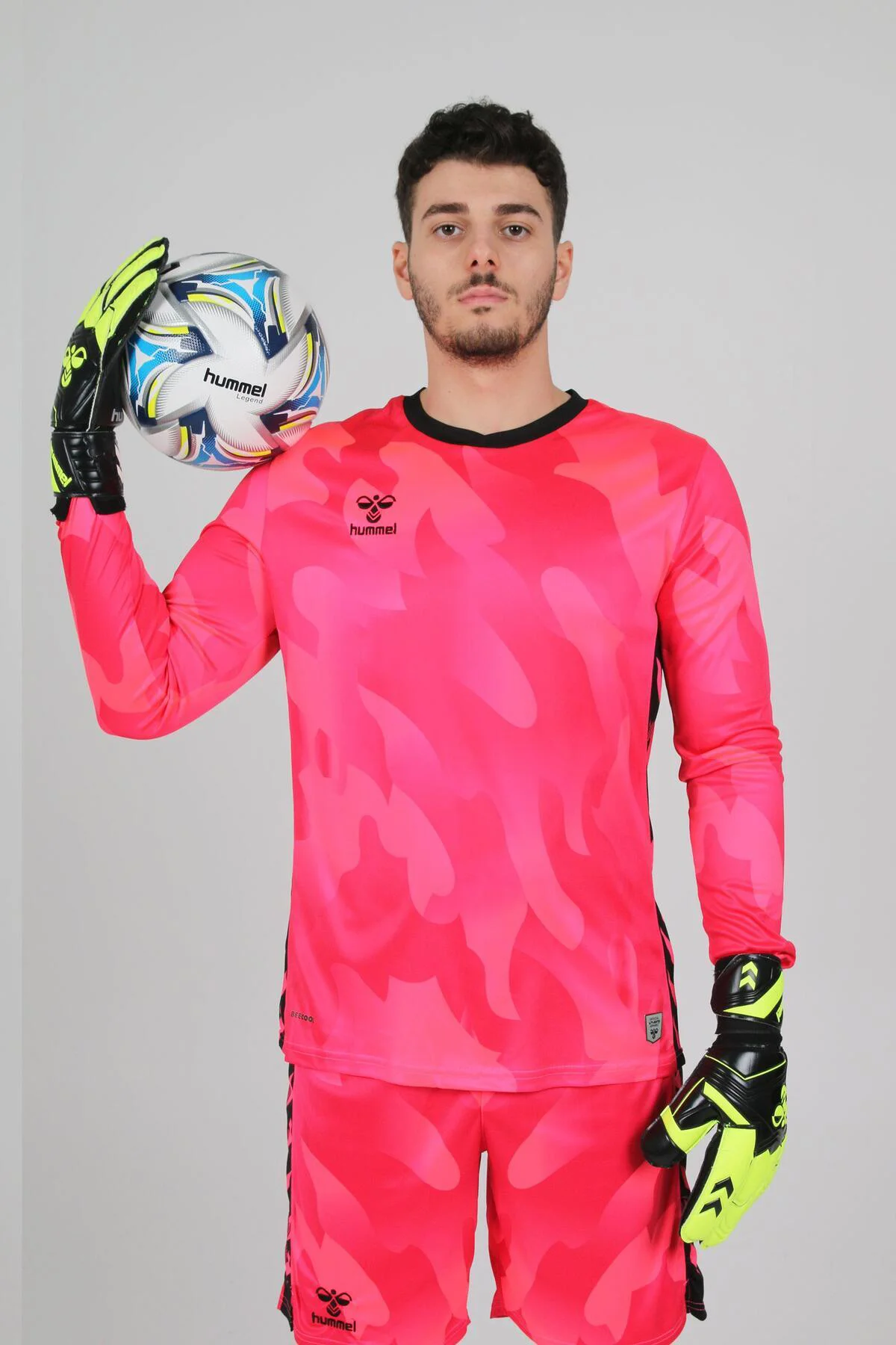 Elegance Profesyonel Kaleci Forması Nar Çiçeği