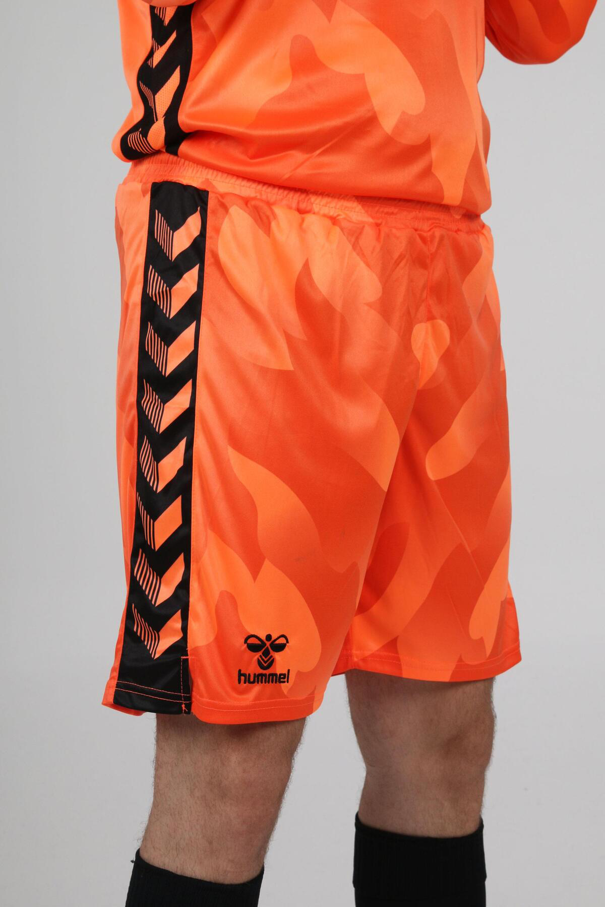 Hummel Elegance Profesyonel Kaleci Şortu Neon Turuncu