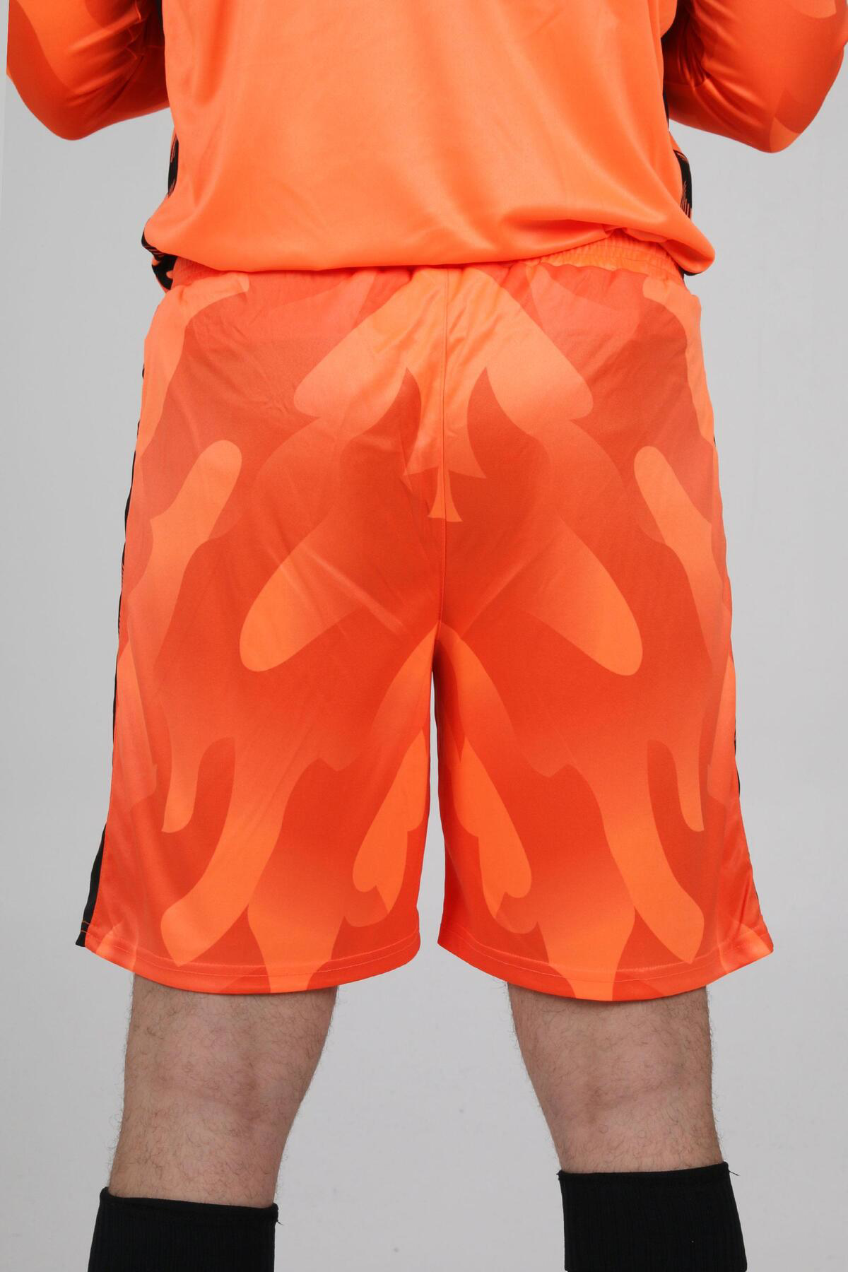 Hummel Elegance Profesyonel Kaleci Şortu Neon Turuncu