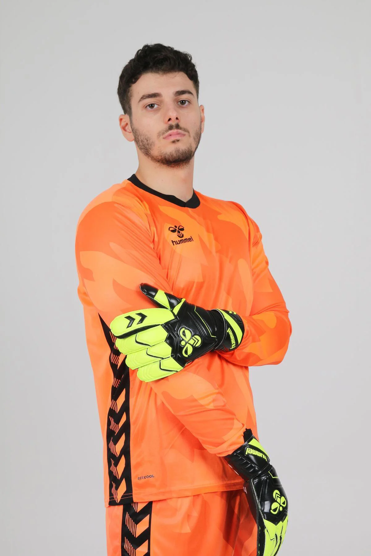 Elegance Profesyonel Kaleci Forması Neon Turuncu