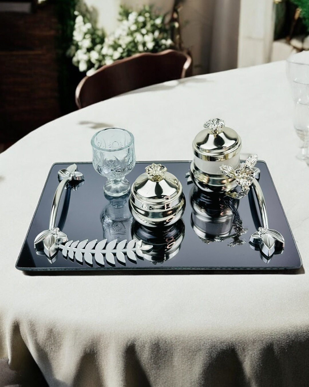 Elegance Söz Kahve Tepsisi Elegance Söz Kahve Tepsisi