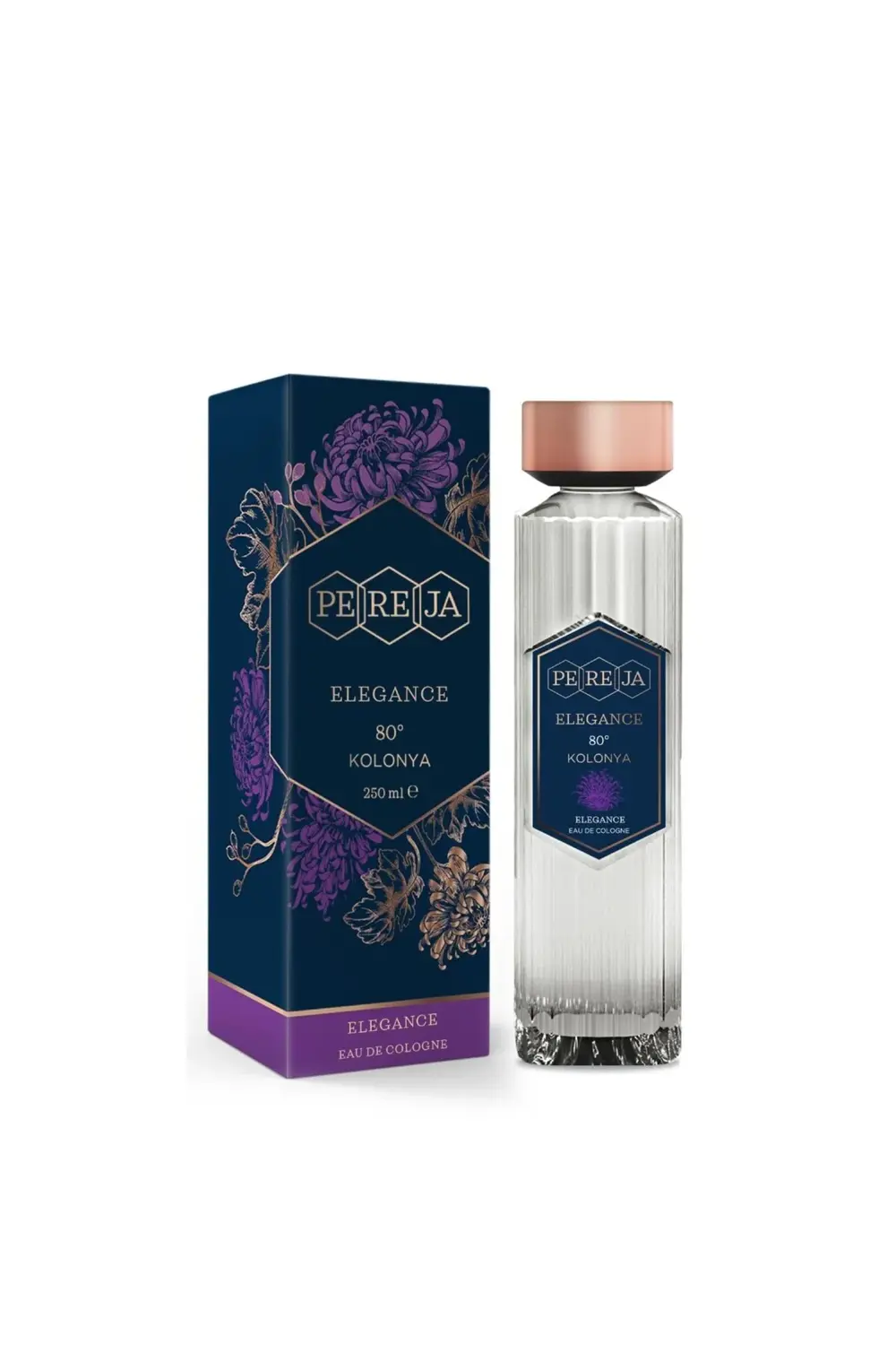 Elegans Kolonyası 250 ml Cam Şişe