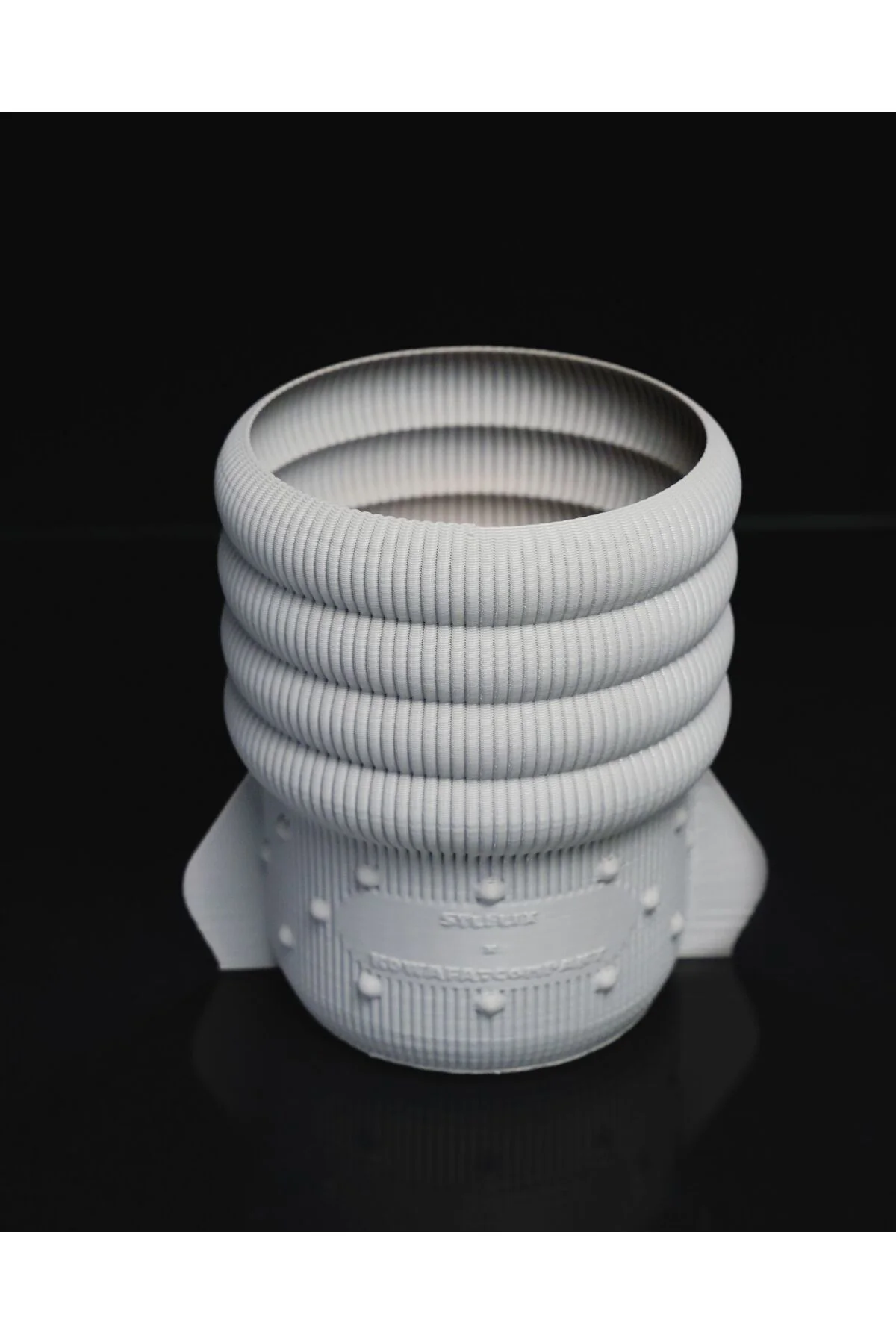 Elegant İskandinav İnsan Yüzü Dekoratif Vazo 14 Cm