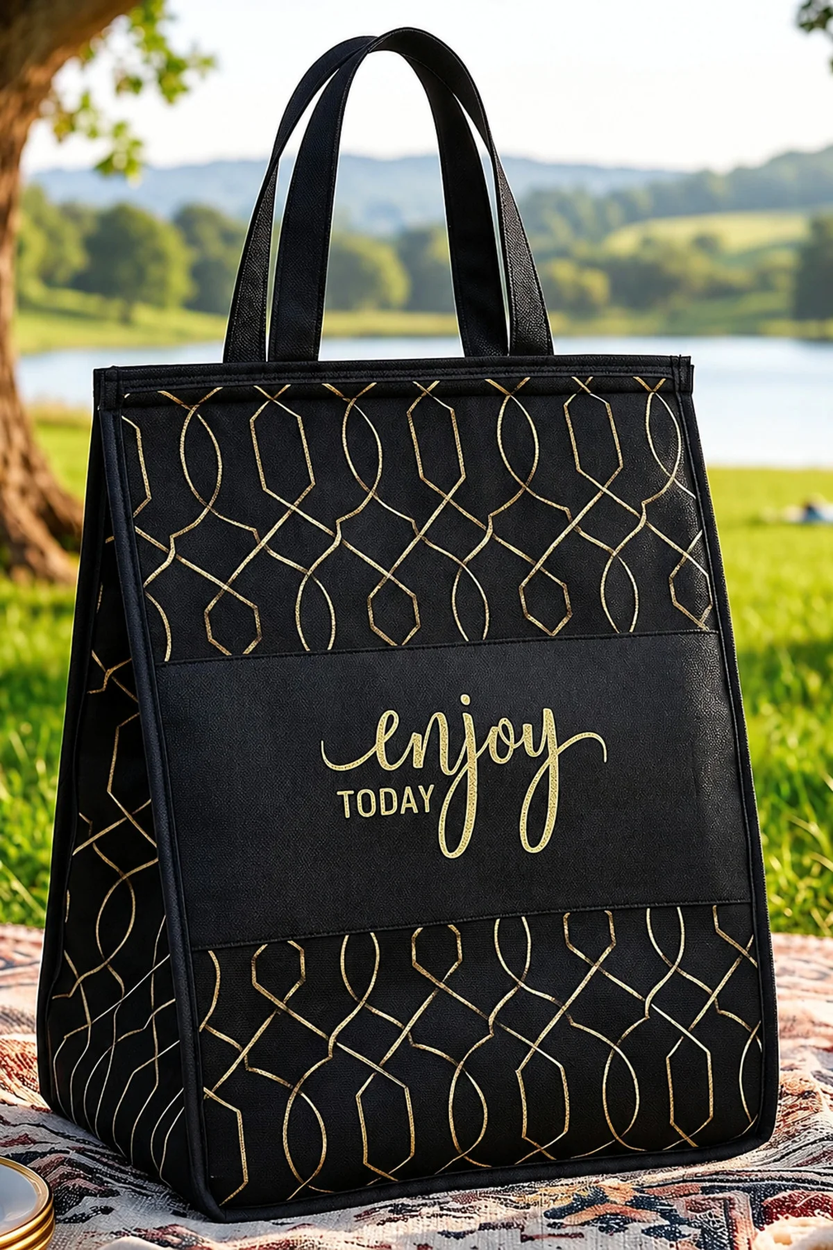Elegant Termal Piknik ve Plaj Çantası Katlanabilir Isı Yalıtımlı 