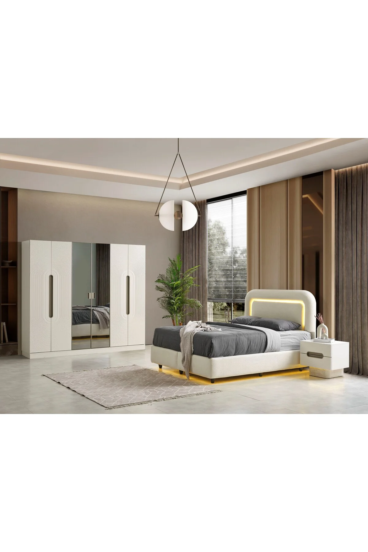ELEGANTE MDF YATAK ODASI TAKIMI Fiyatı, Yorumları ve Özellikleri