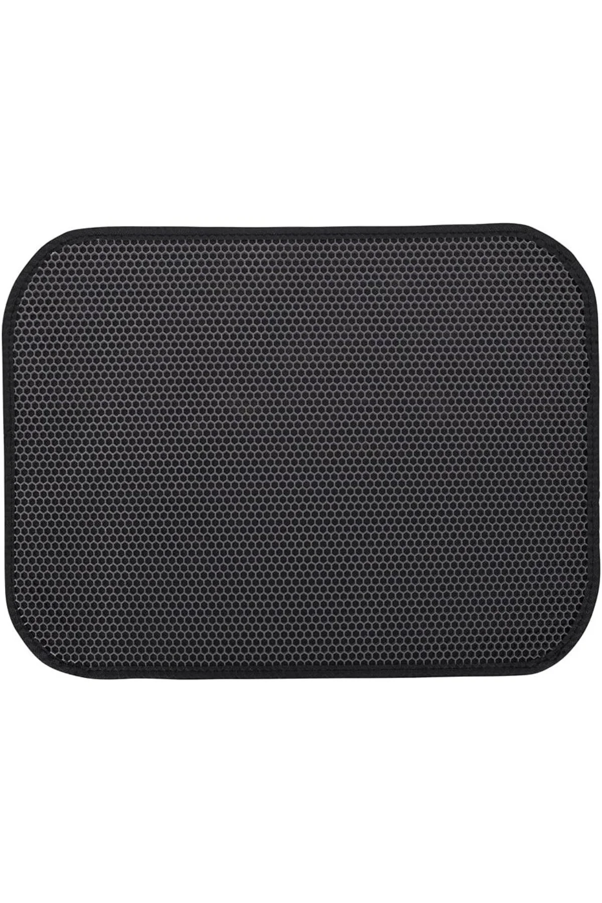 Elekli Kedi Tuvalet Önü Paspası 90 x 59 Cm Gri