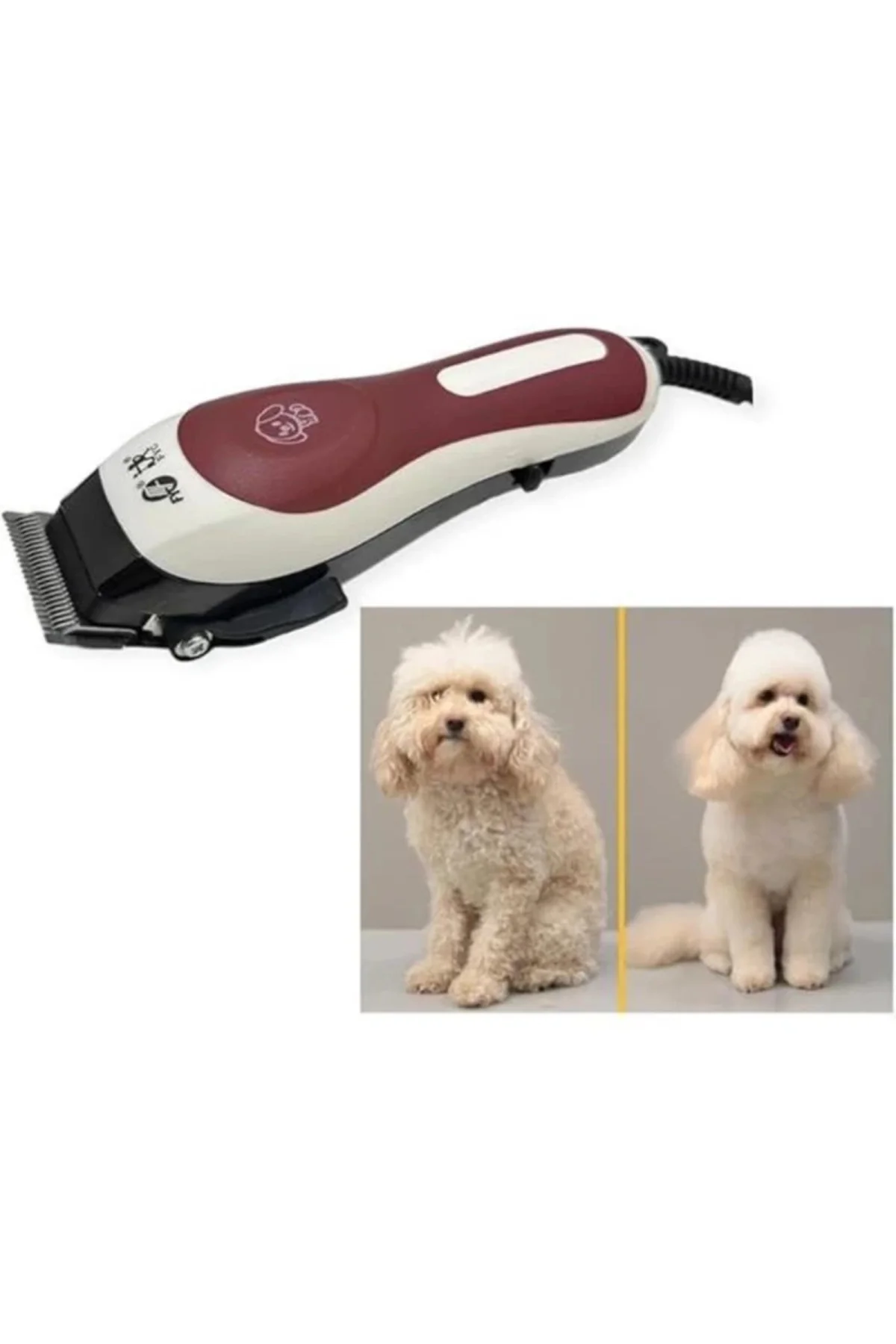 Elektirikli kedi köpek pet ev hayvanı traş makinesi
