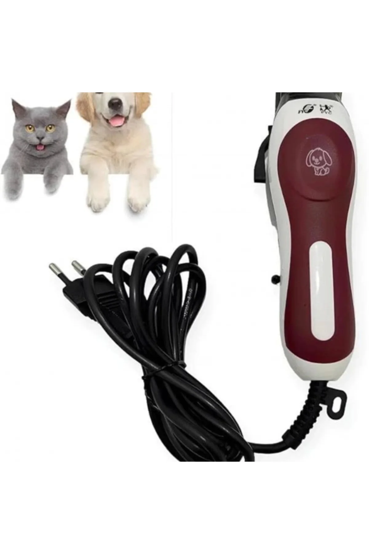 Elektirikli kedi köpek pet ev hayvanı traş makinesi