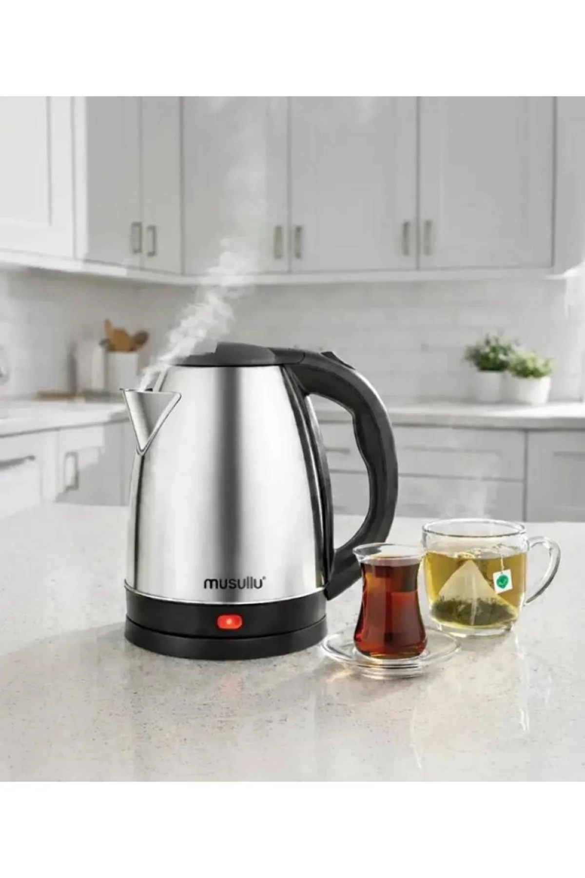 Elektirikli Su Isıtıcısı Kettle 1500 W Elektirikli Su Isıtıcısı Kettle 1500 W