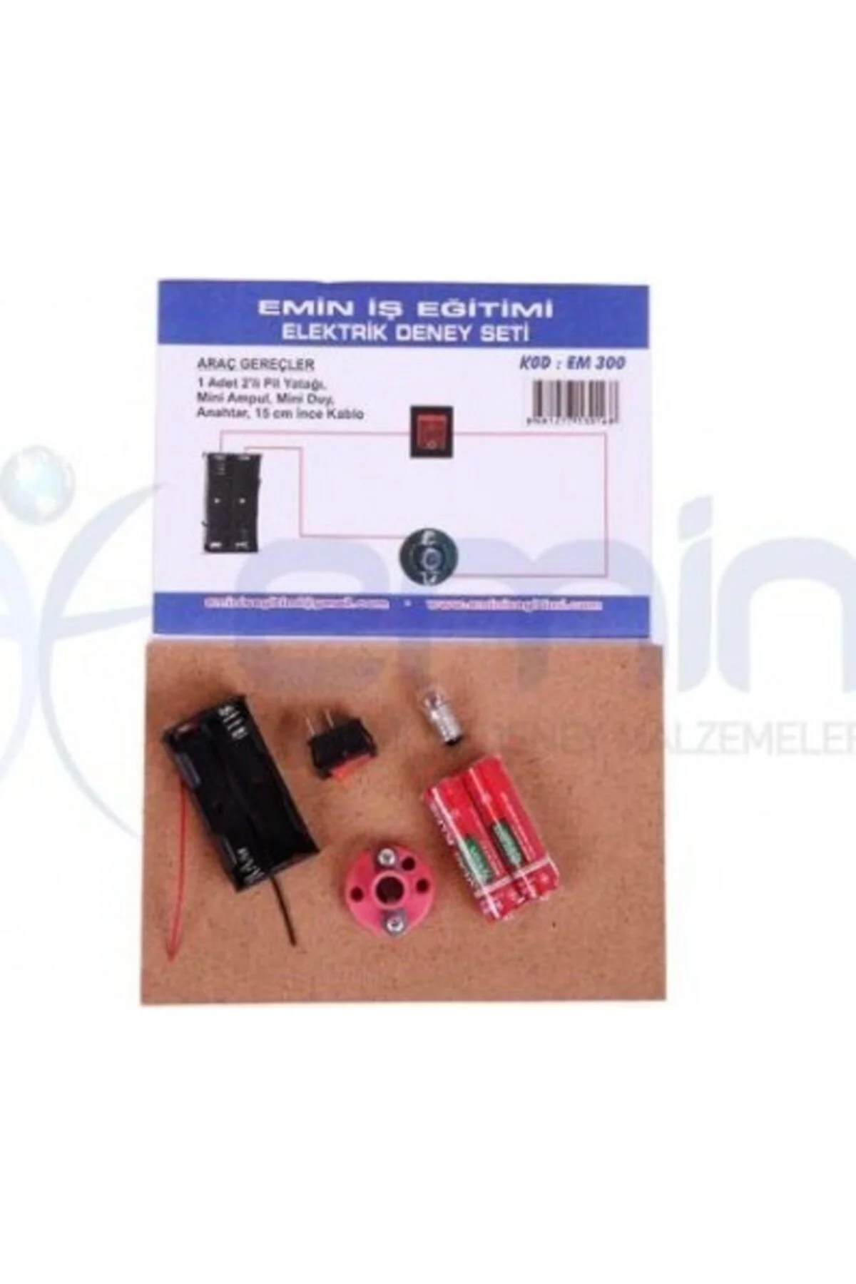 Elektrik Deney Seti Öğrenci Deney Seti Okul Seti 2 Li