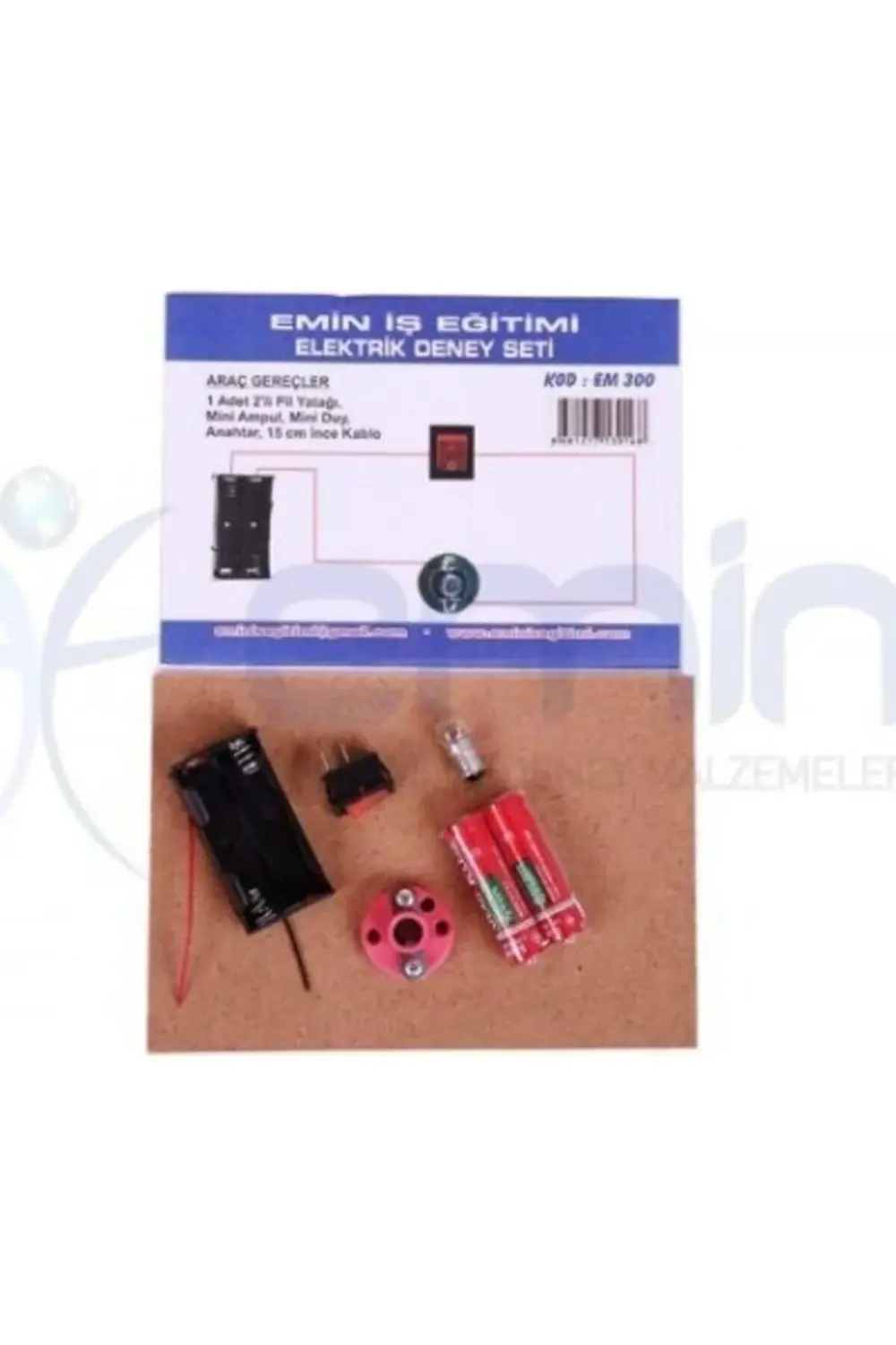 Elektrik Deney Seti Öğrenci Deney Seti Okul Seti 2 Li