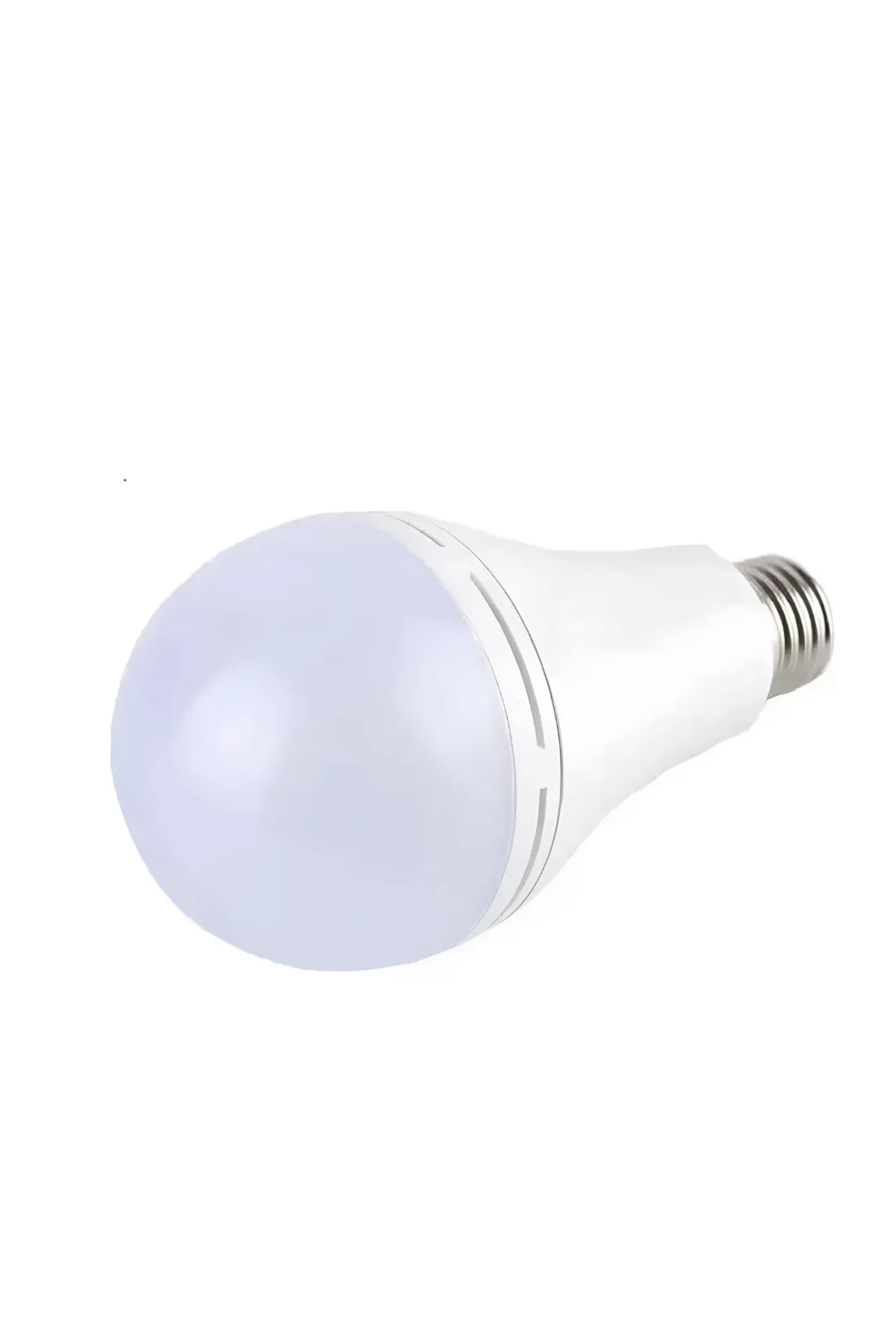 Elektrik Kesintisinde Yanan Şarjlı LED Ampul E27 6500K Güçlü Işık