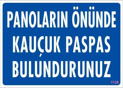 Elektrik Panosu Levhası 25x35 cm – Kod:1128 PVC İş Güvenliği Levhası Fiyatı, Yorumları ve Özellikleri