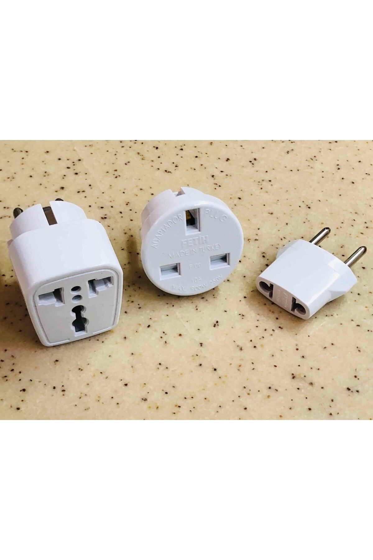 Elektrik Priz Seti Amerikan ingiliz Singapur Kabe Umre Fiş Dönüşt