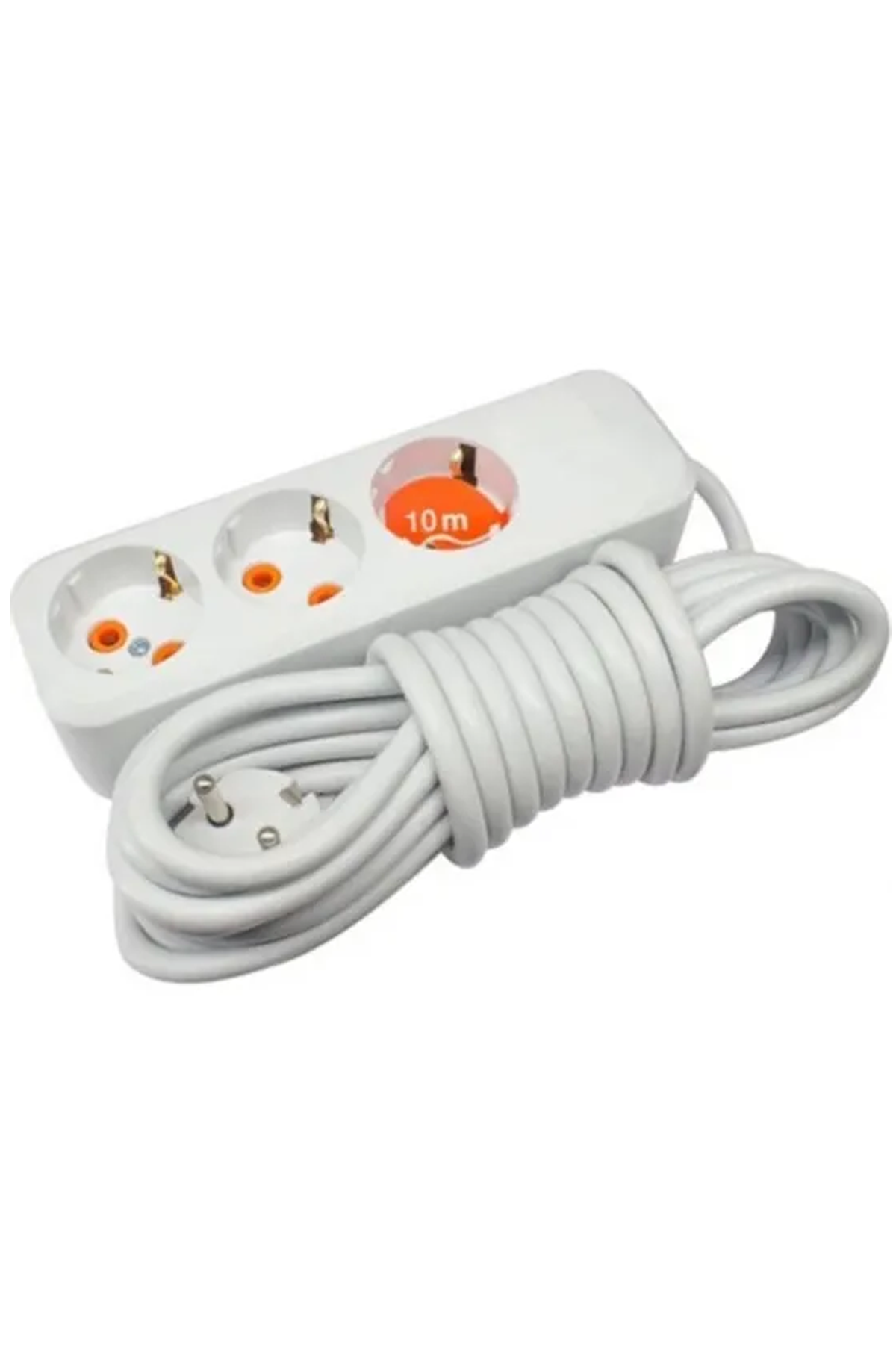 Just Cheap Store Elektrik Uzatma Kablosu 3'Lü 10 Mt. 82296