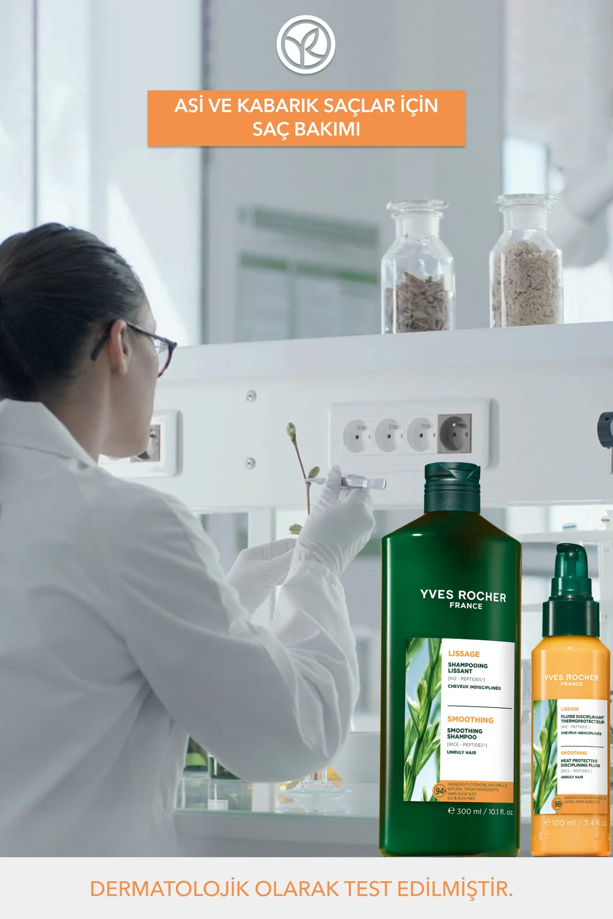 Elektriklenme Karşıtı Isı Koruyucu Prebiyotik Serum - Asi ve Kaba