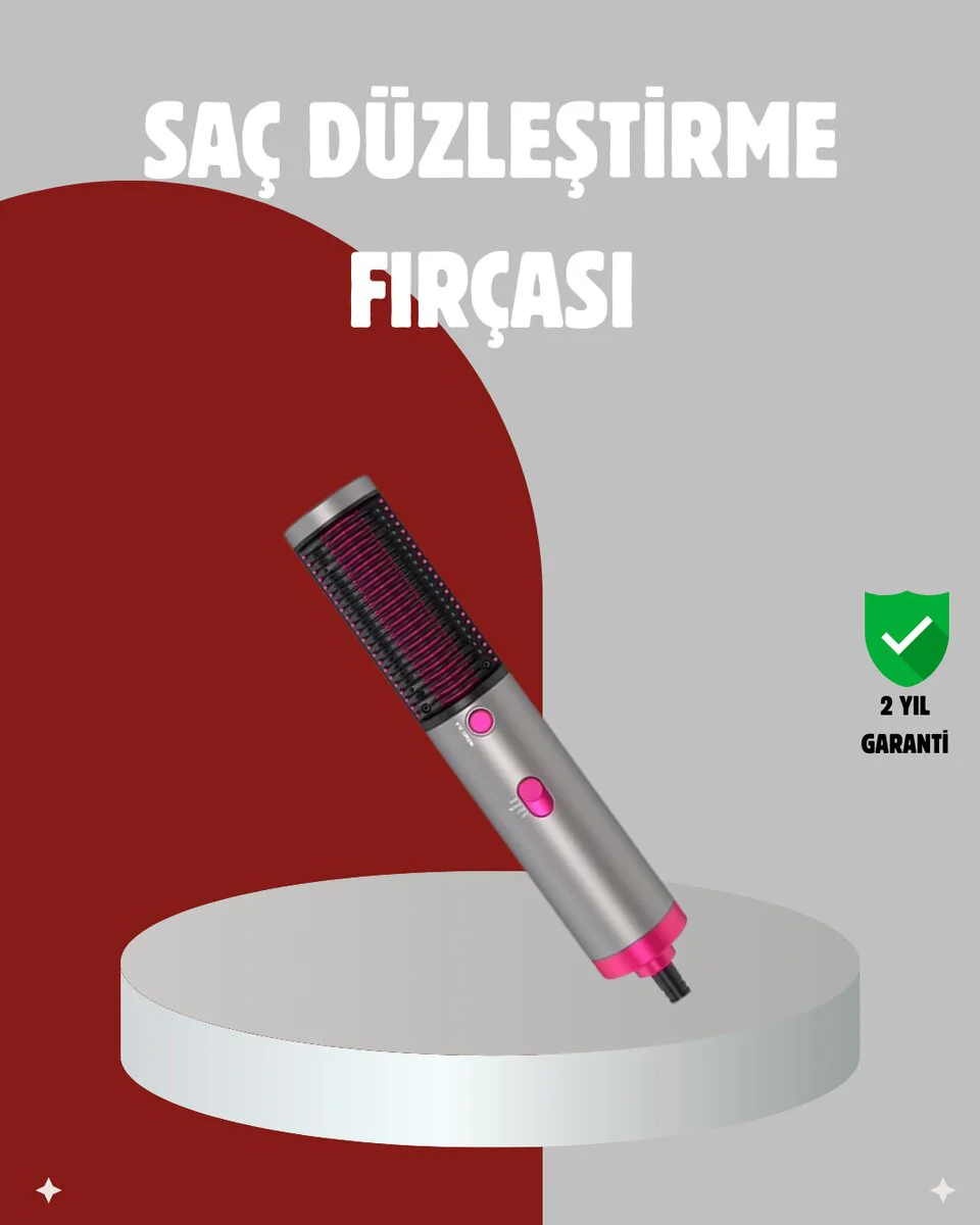 Elektriklenme Önleyici İyonik Saç Şekillendirme Fırçası - 1000W Hızlı Kurutma ve Parlak Saç Fiyatı, Yorumları ve Özellikleri