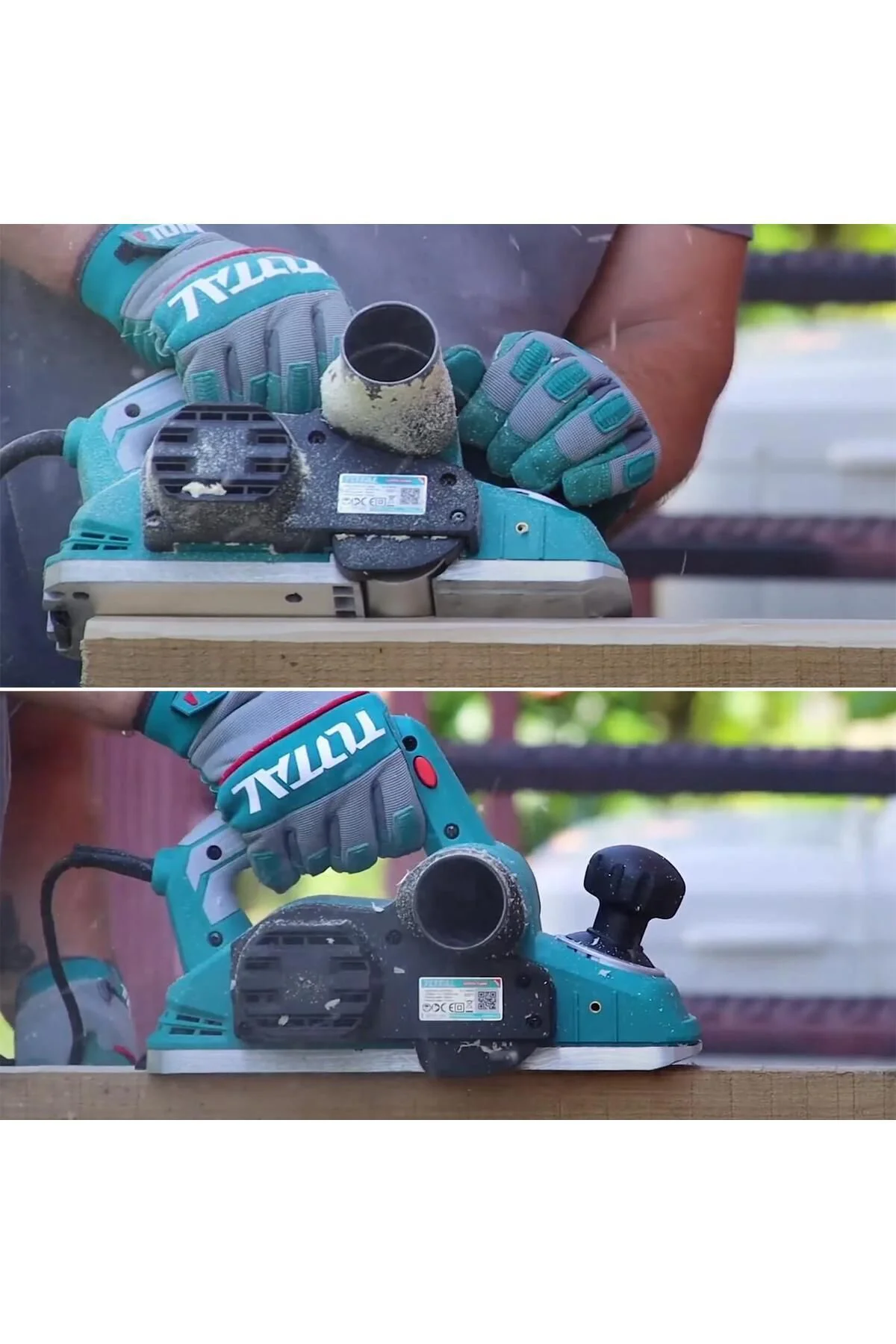 Elektrikli 1050 W Planya Planer TL1108236 Derinlik Tahta Pahlama 